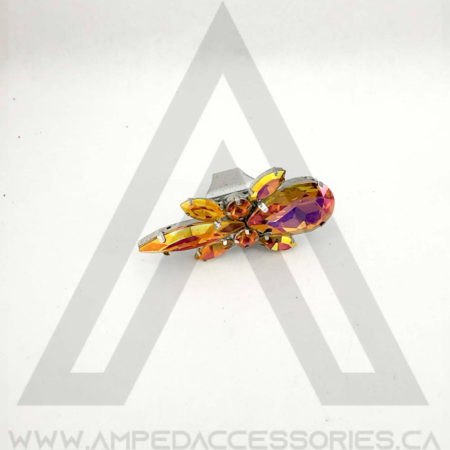 Bronzed Orange Rings