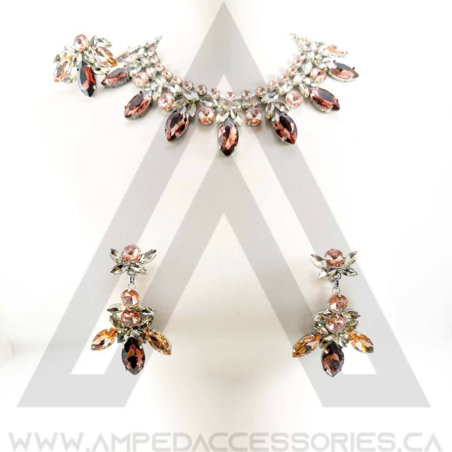 Peach & Rose Gold Necklace Sets