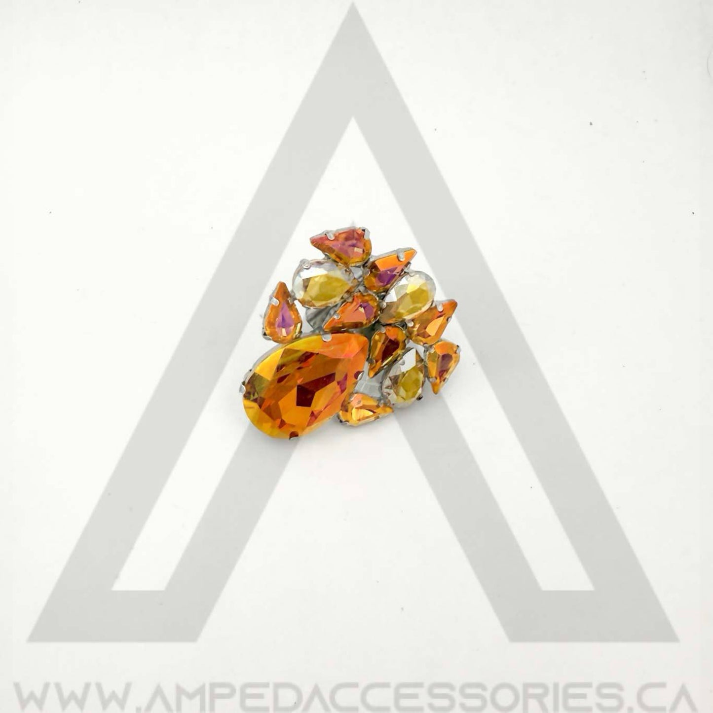 Bronzed Orange Rings
