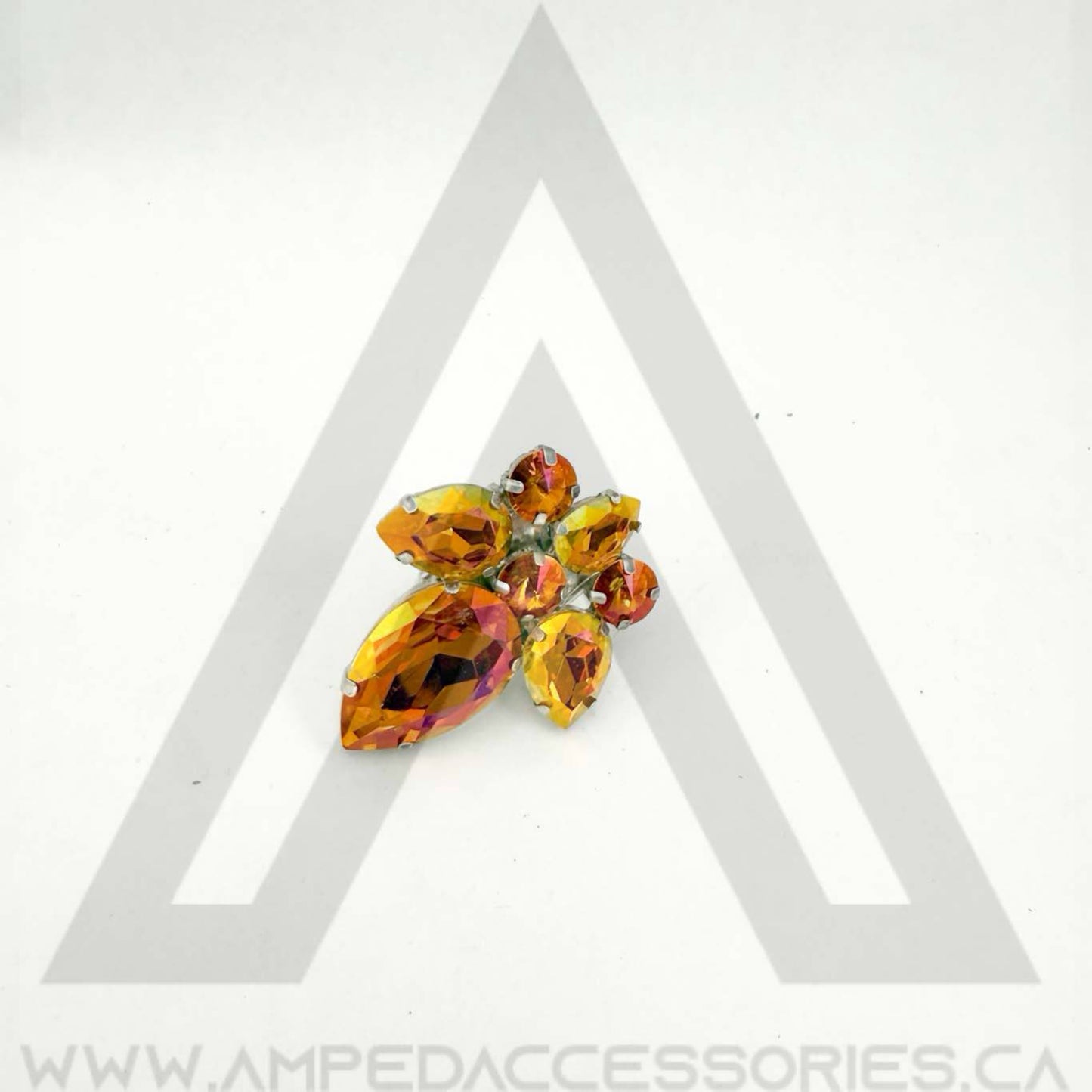Bronzed Orange Rings