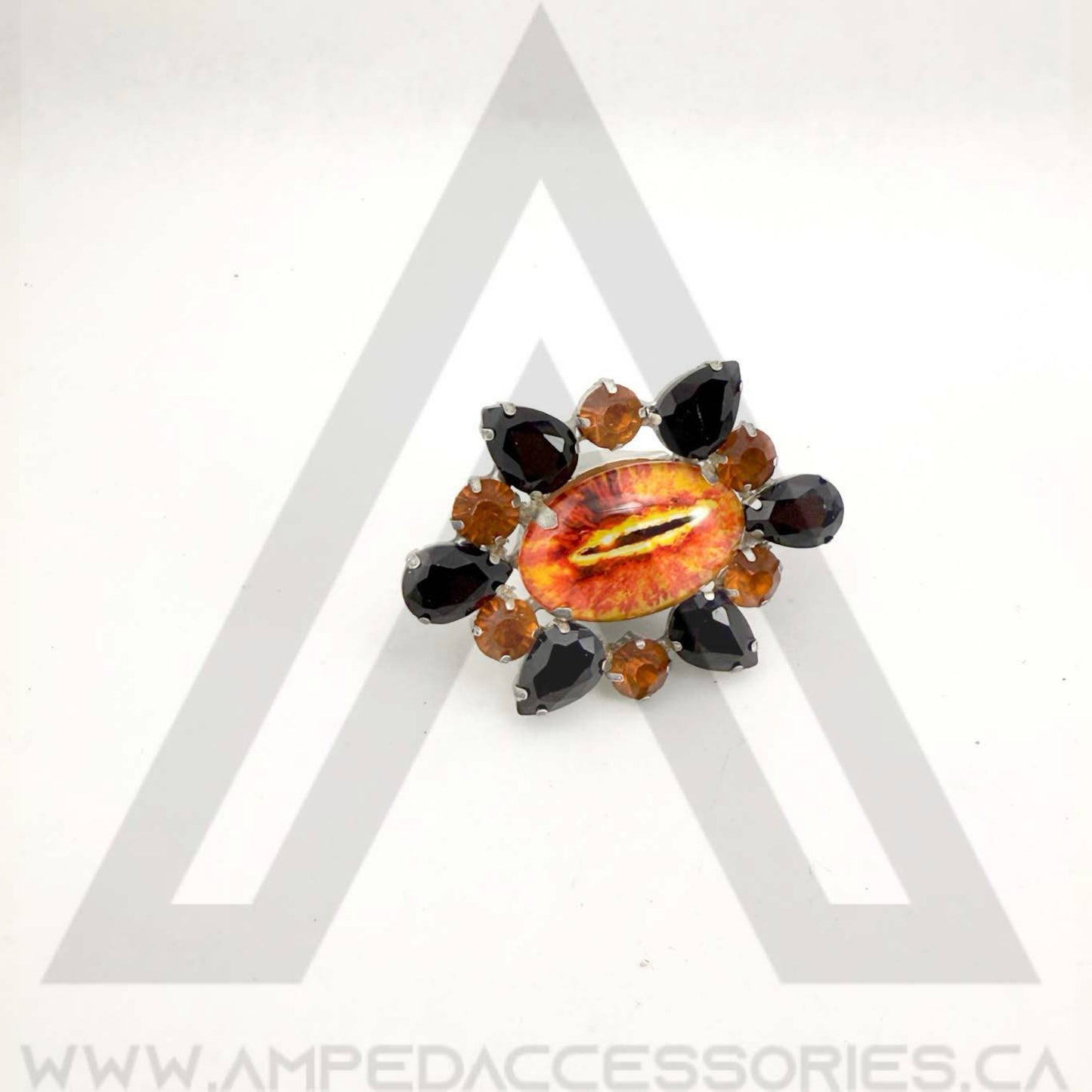 Bronzed Orange Rings