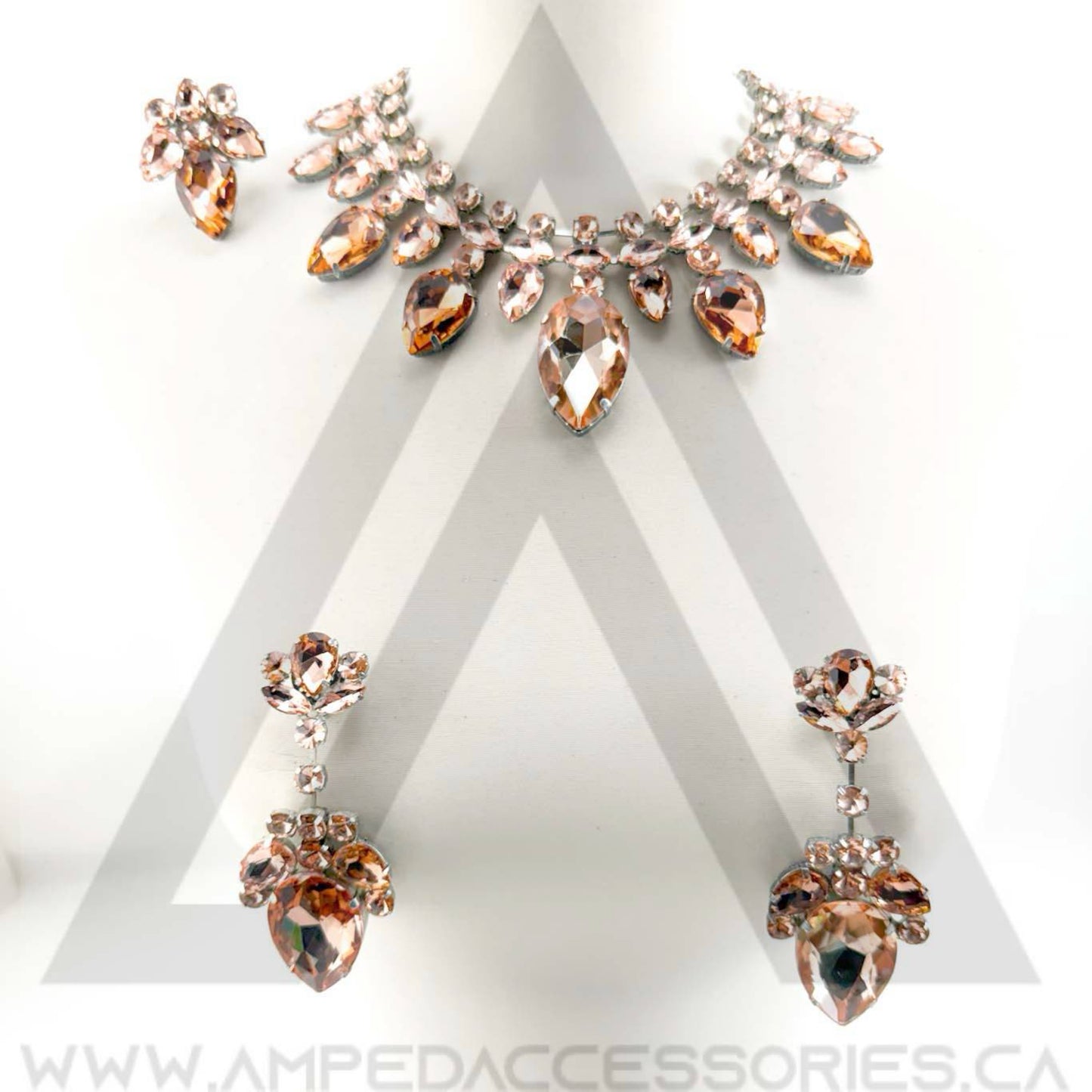Peach & Rose Gold Necklace Sets