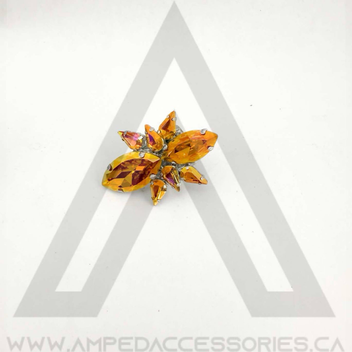 Bronzed Orange Rings