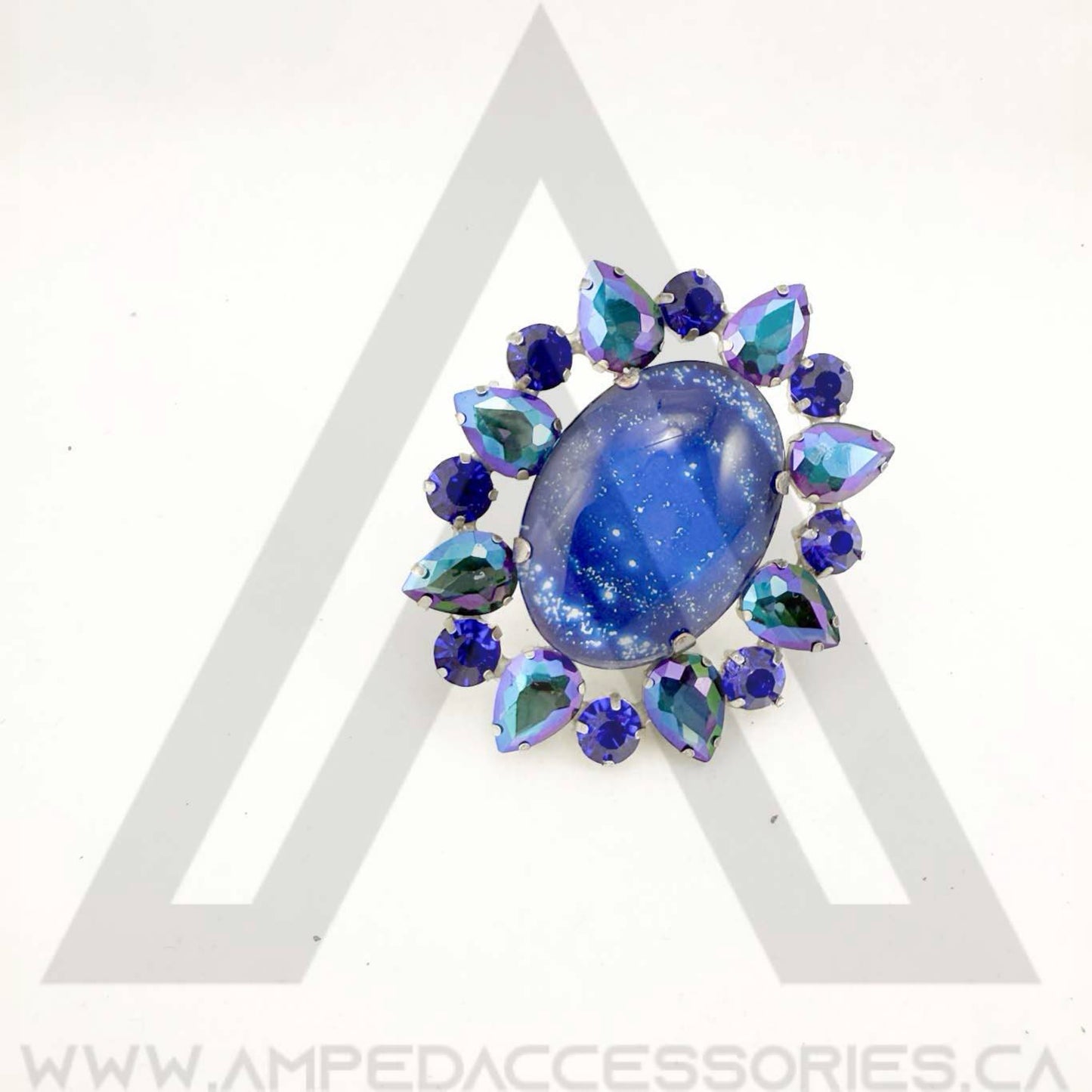 Cobalt Blue Rings
