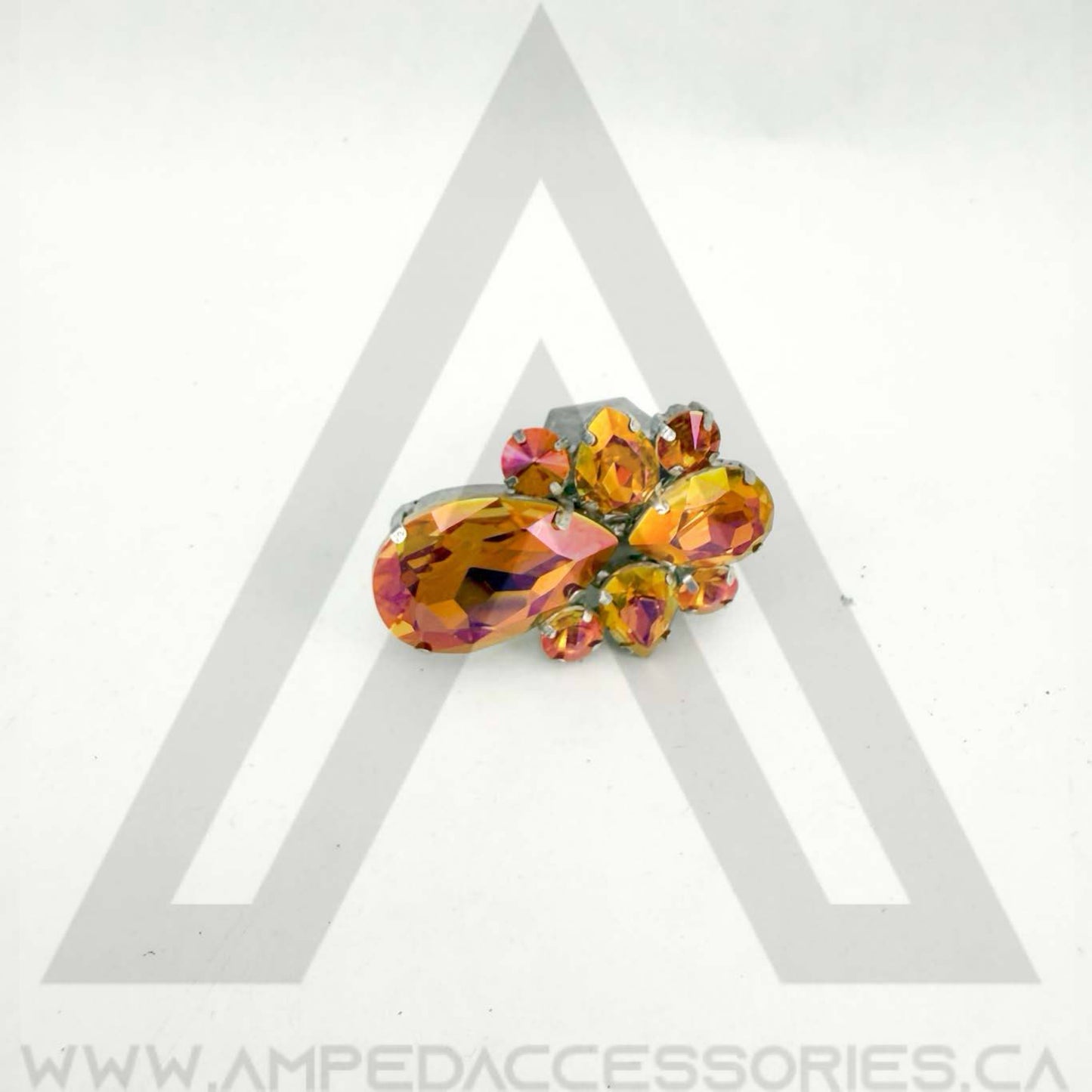 Bronzed Orange Rings