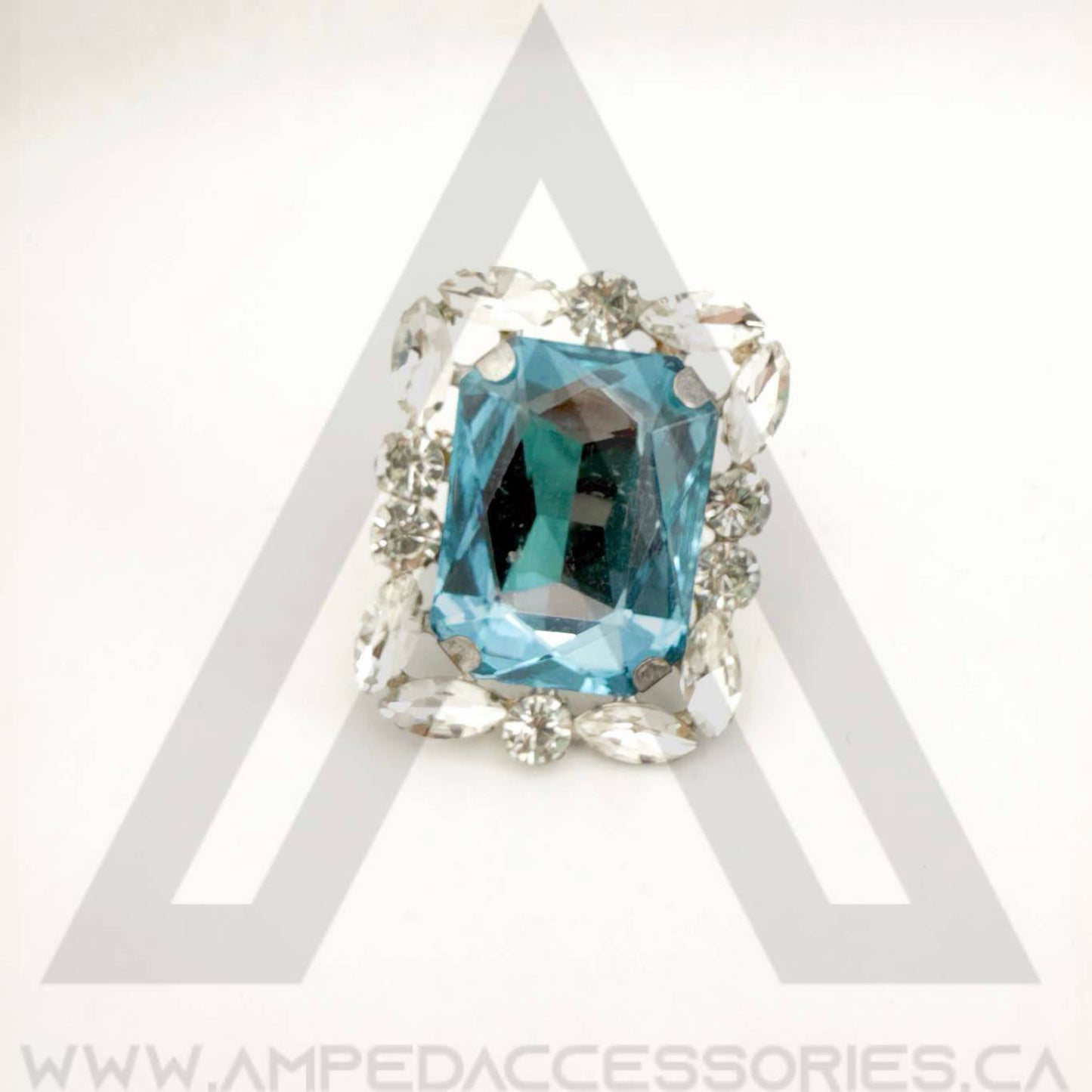 Aqua & Blue Zircon Rings