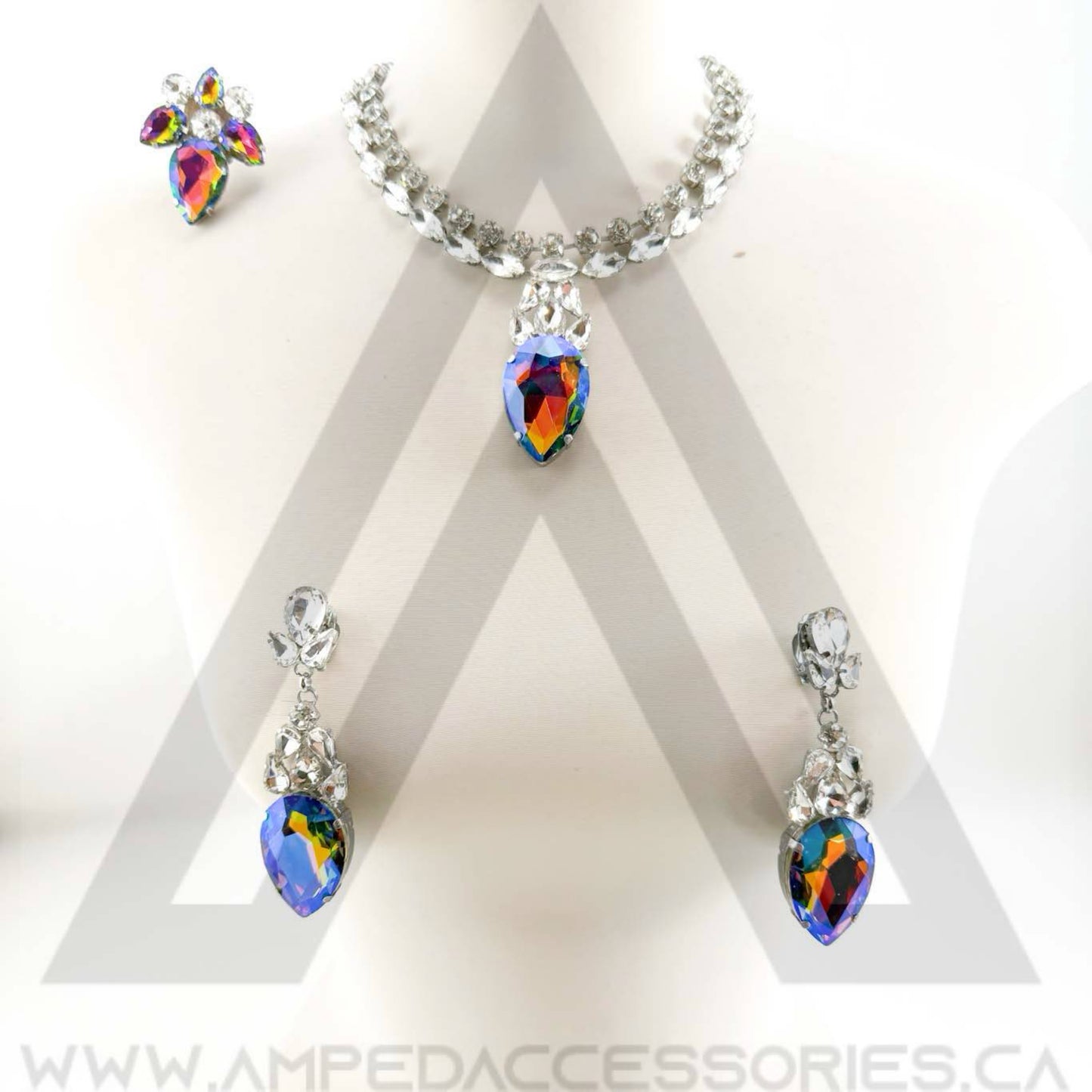 Rainbow AB Necklace Sets
