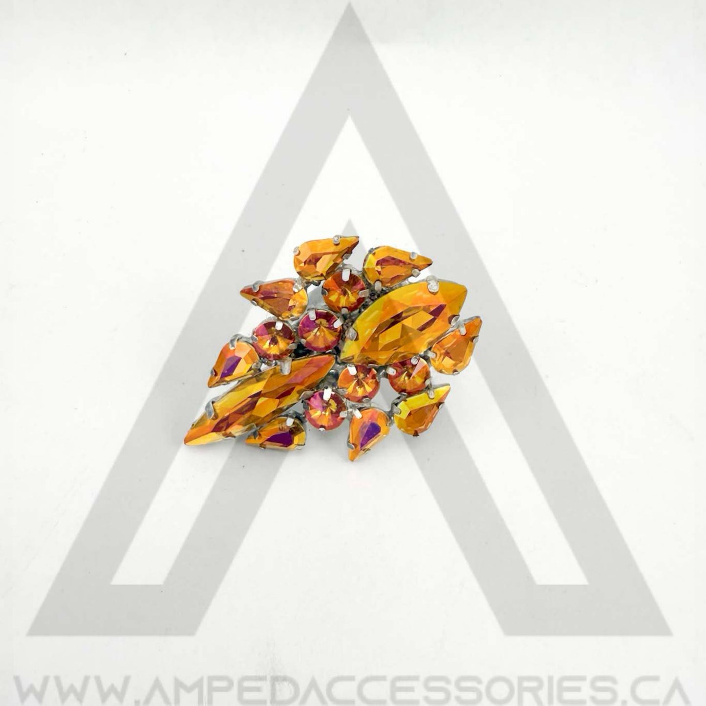 Bronzed Orange Rings