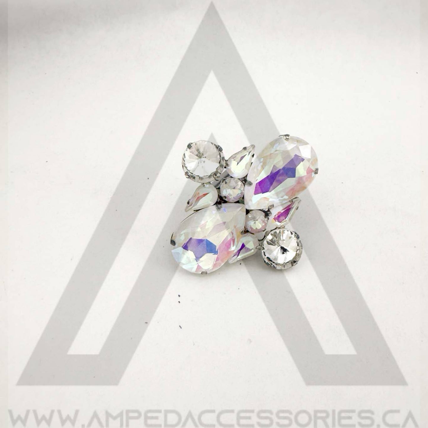 White, White Mocha AB & Opal Rings