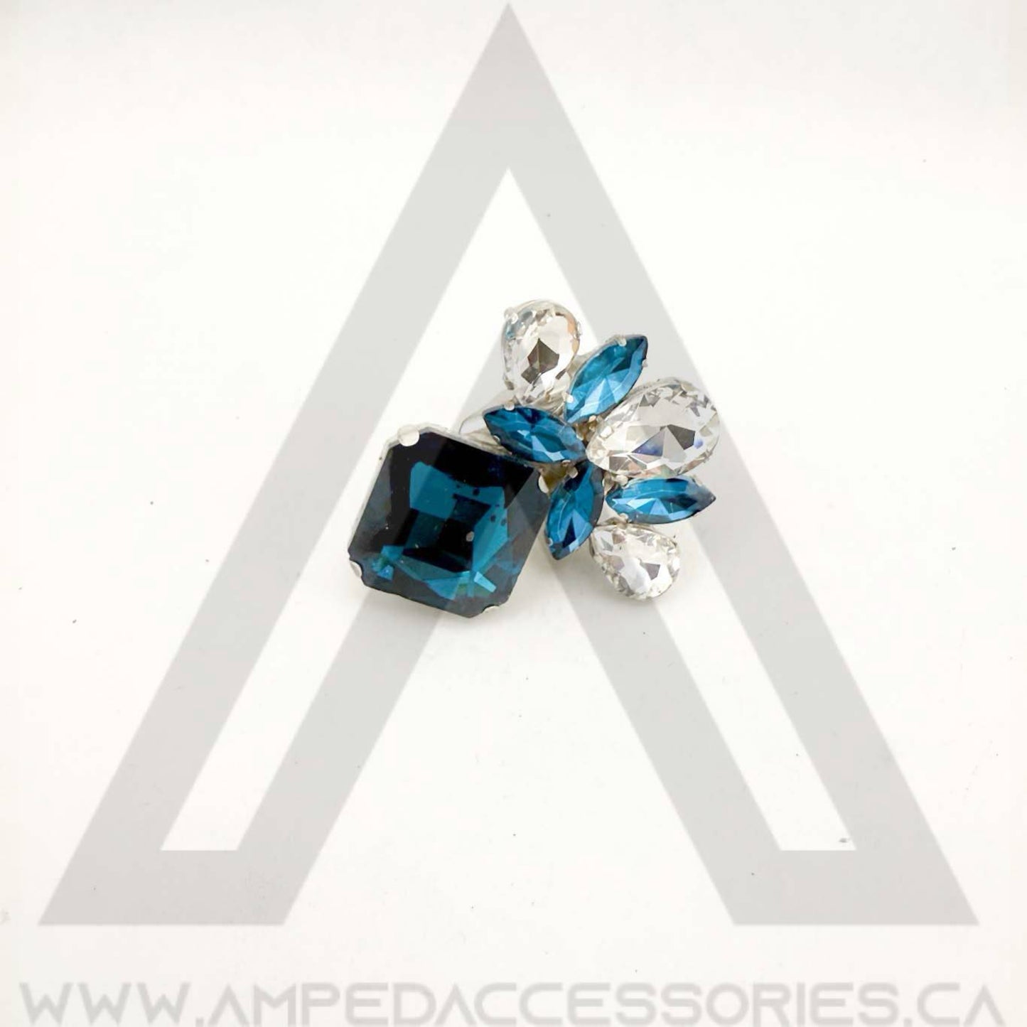 Aqua & Blue Zircon Rings