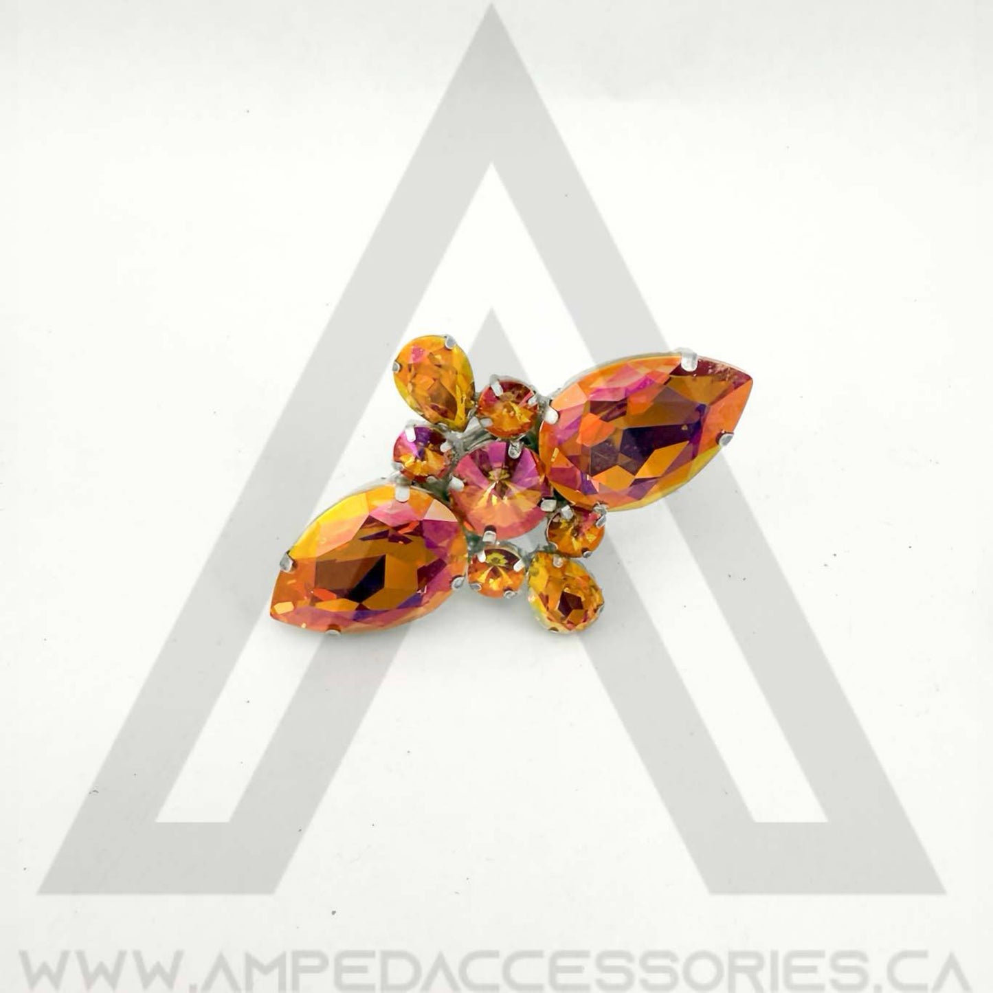 Bronzed Orange Rings