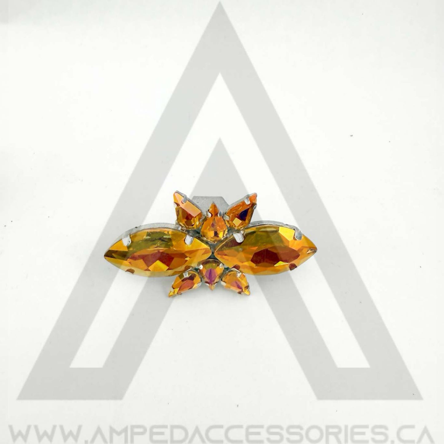 Bronzed Orange Rings
