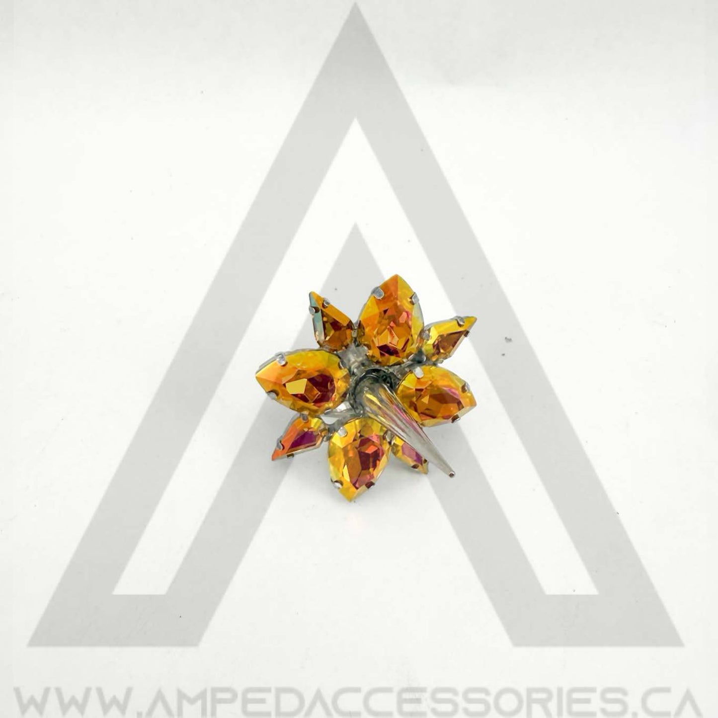 Bronzed Orange Rings