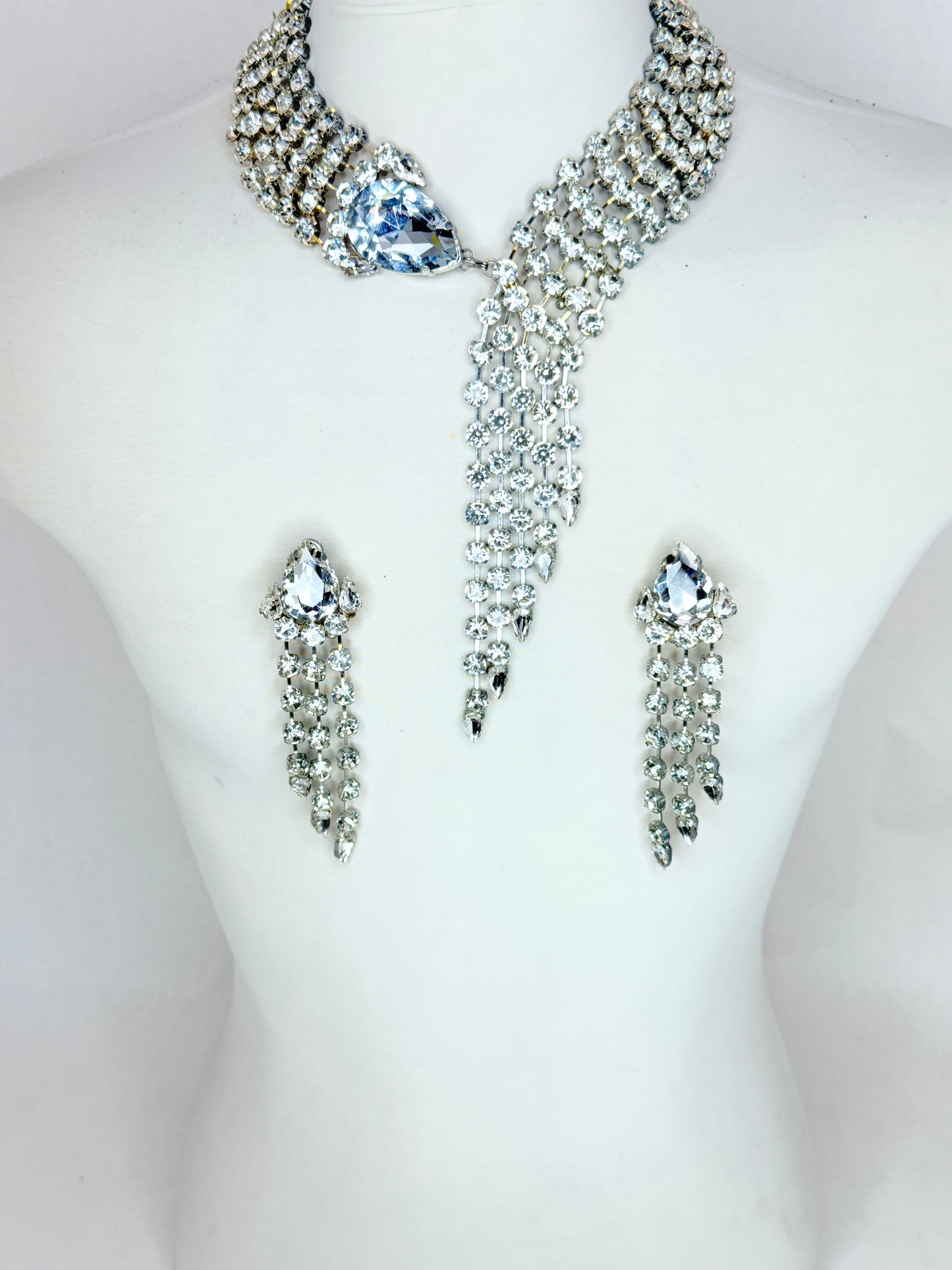 Clear Wrap Style Necklace Set