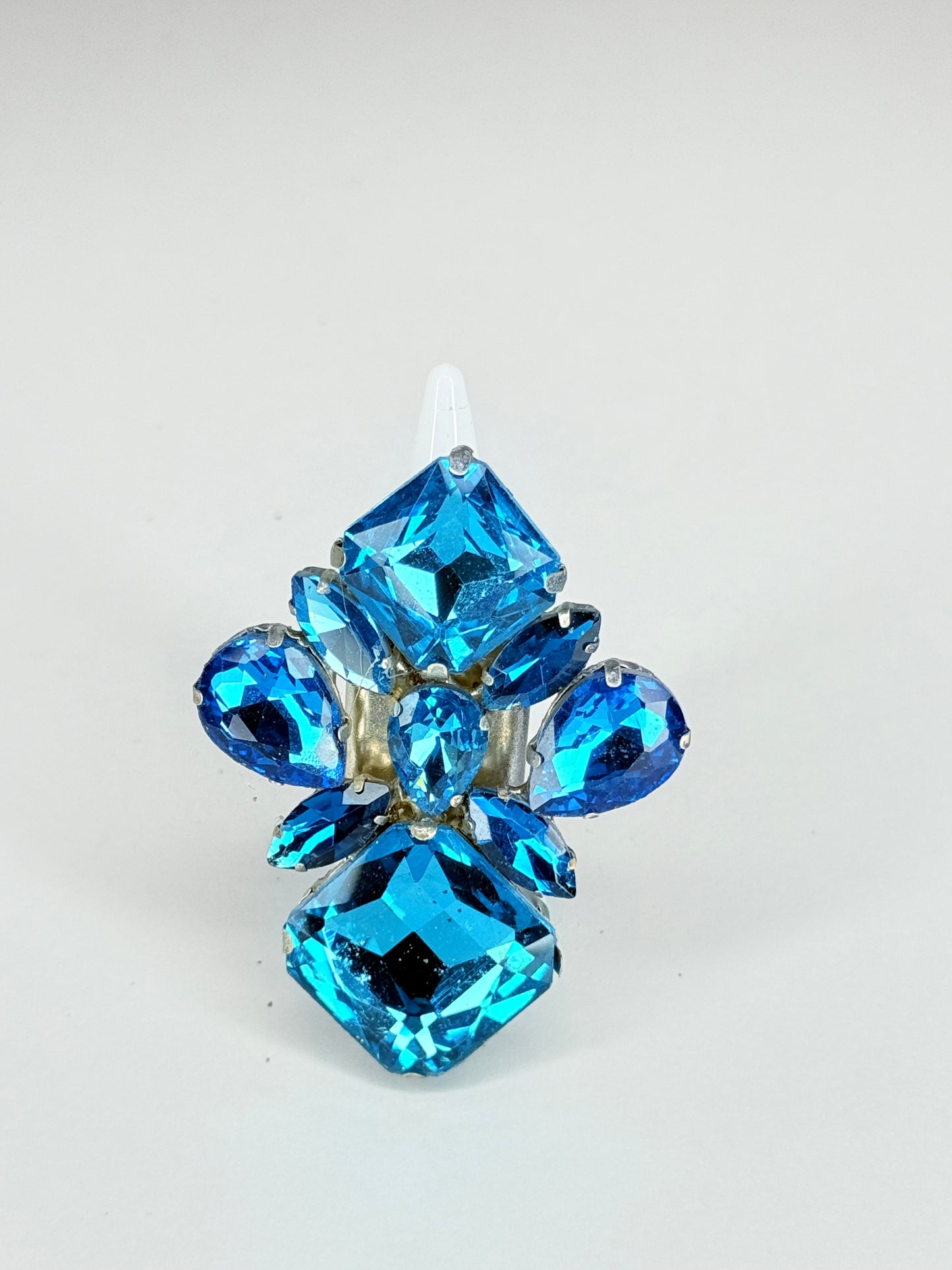Blue Zircon Ring