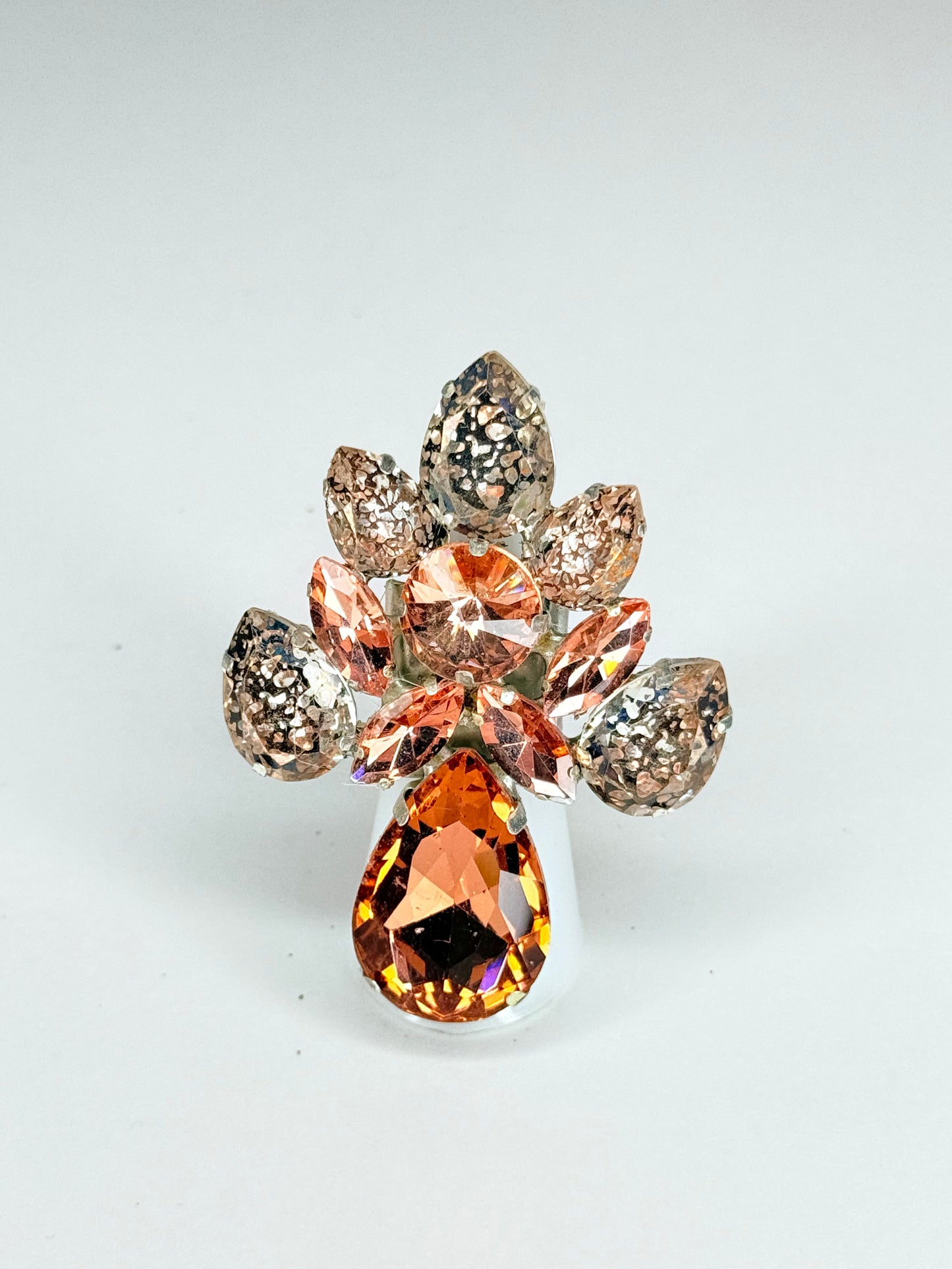 Peach & Patina Ring