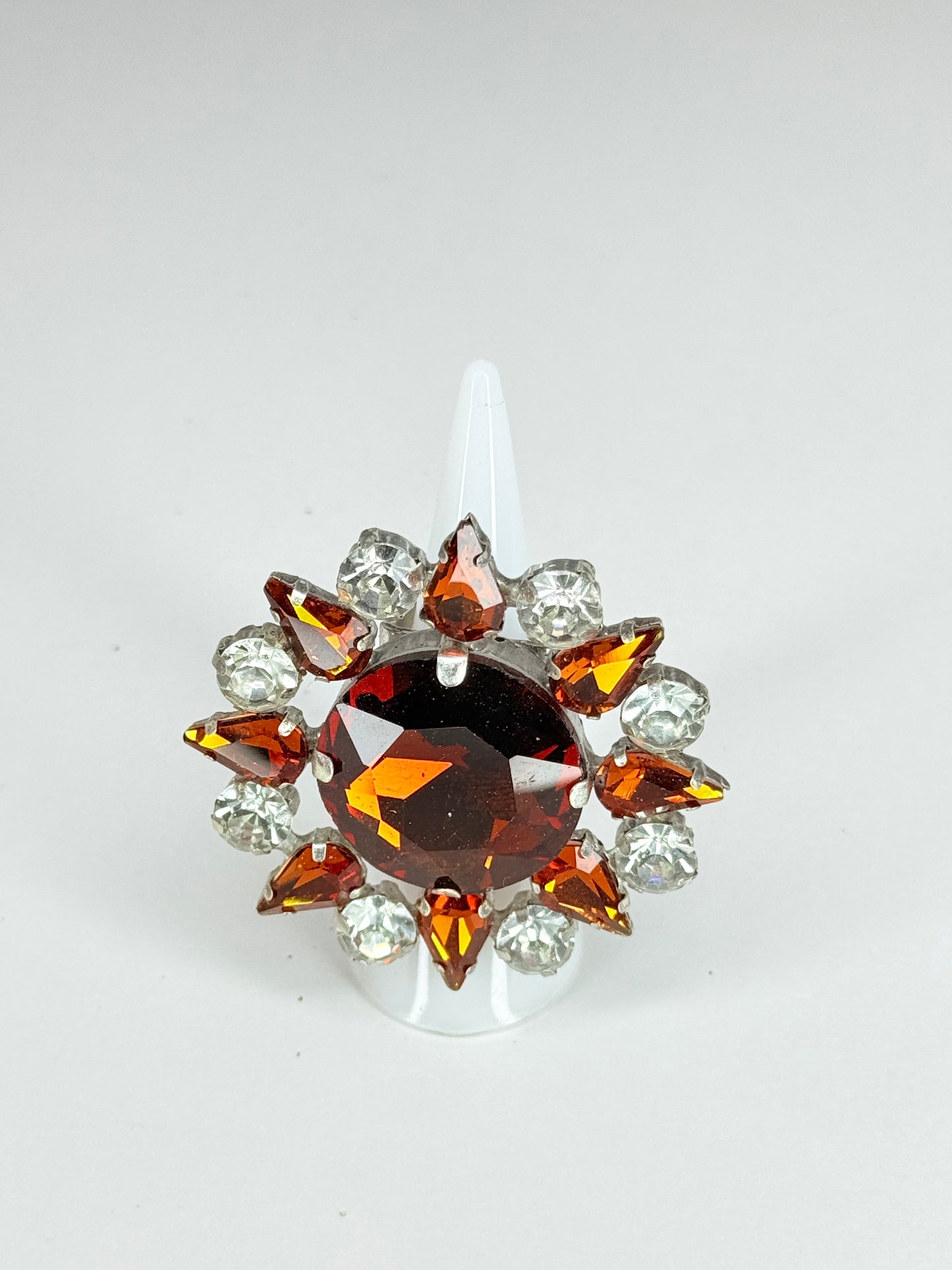 Brown & Clear Ring