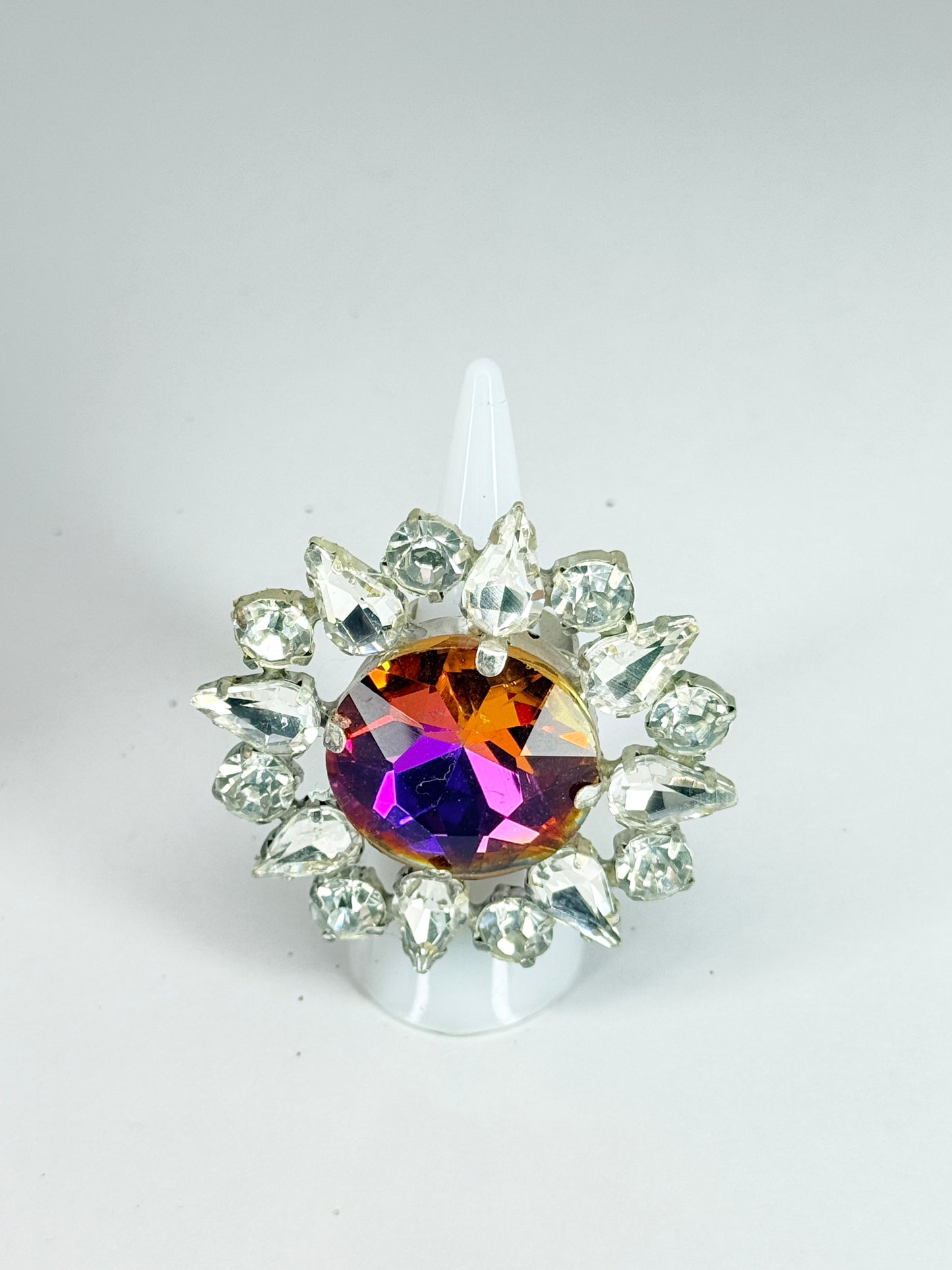 Rainbow & Clear Ring