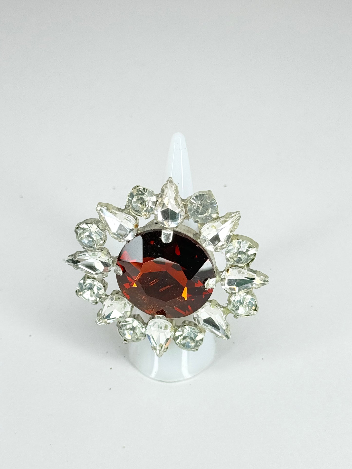 Brown & Clear Ring