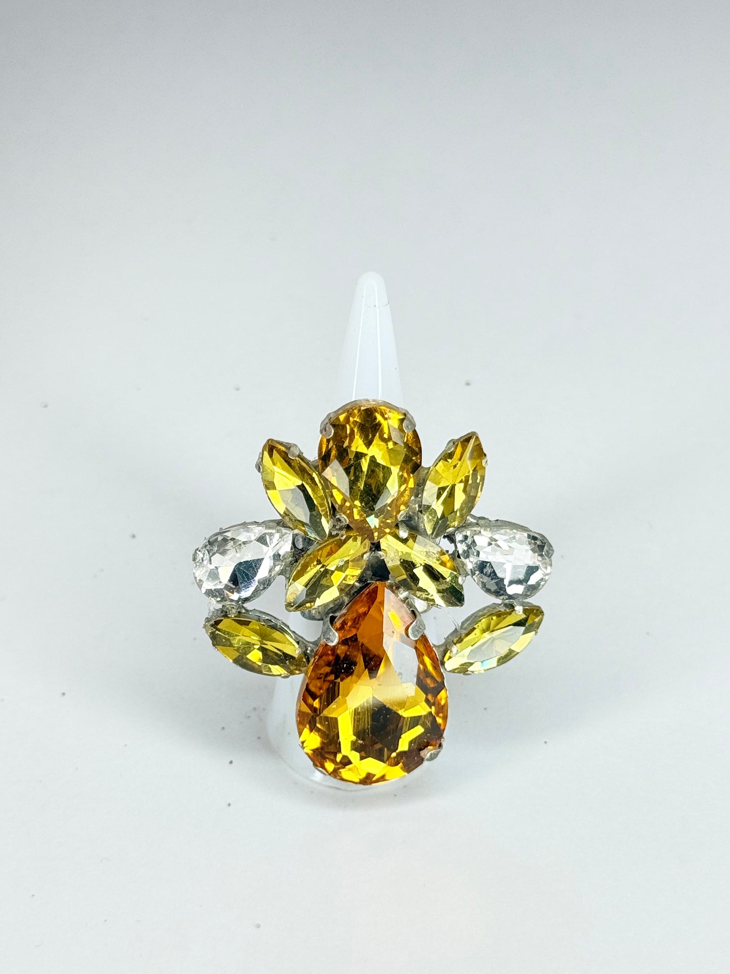 Topaz & Clear Ring