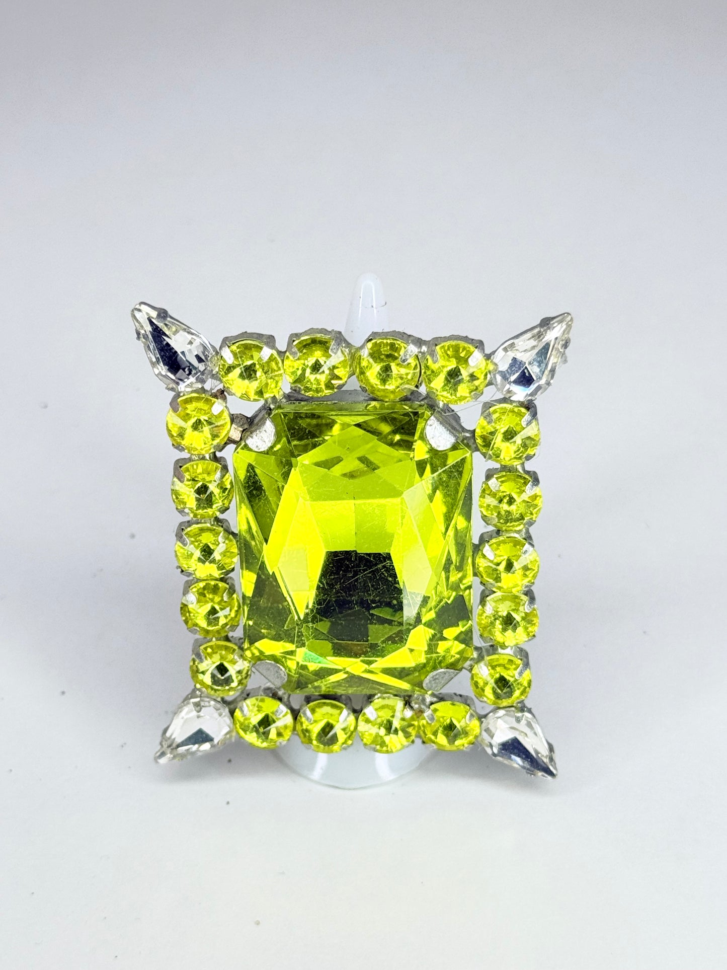 Yellow & Clear Ring