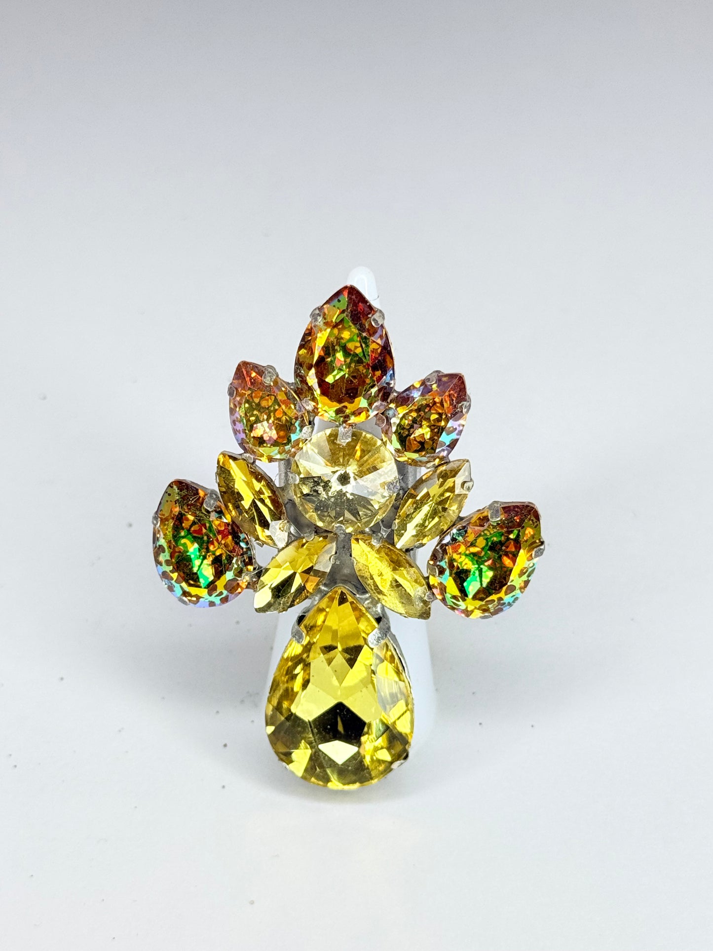 Topaz & Patina Ring