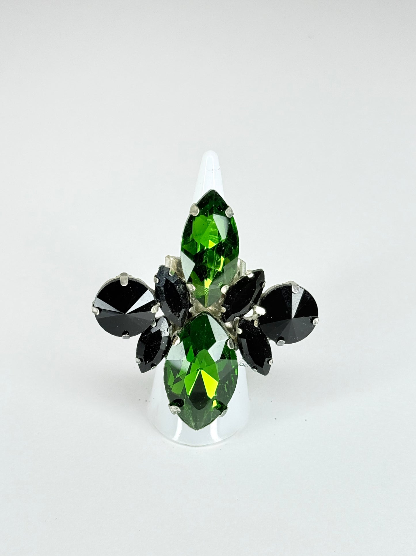 Emerald & Black Ring