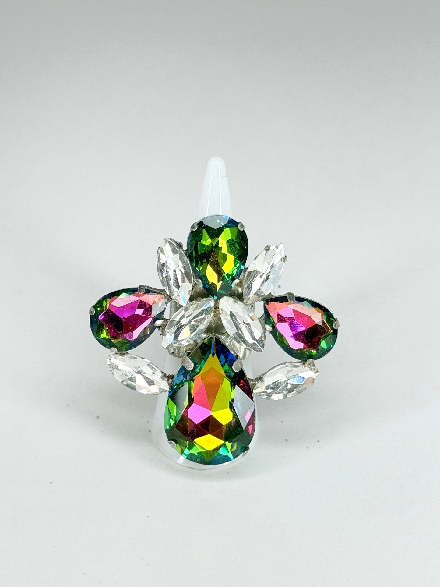 Watermelon & Clear Ring