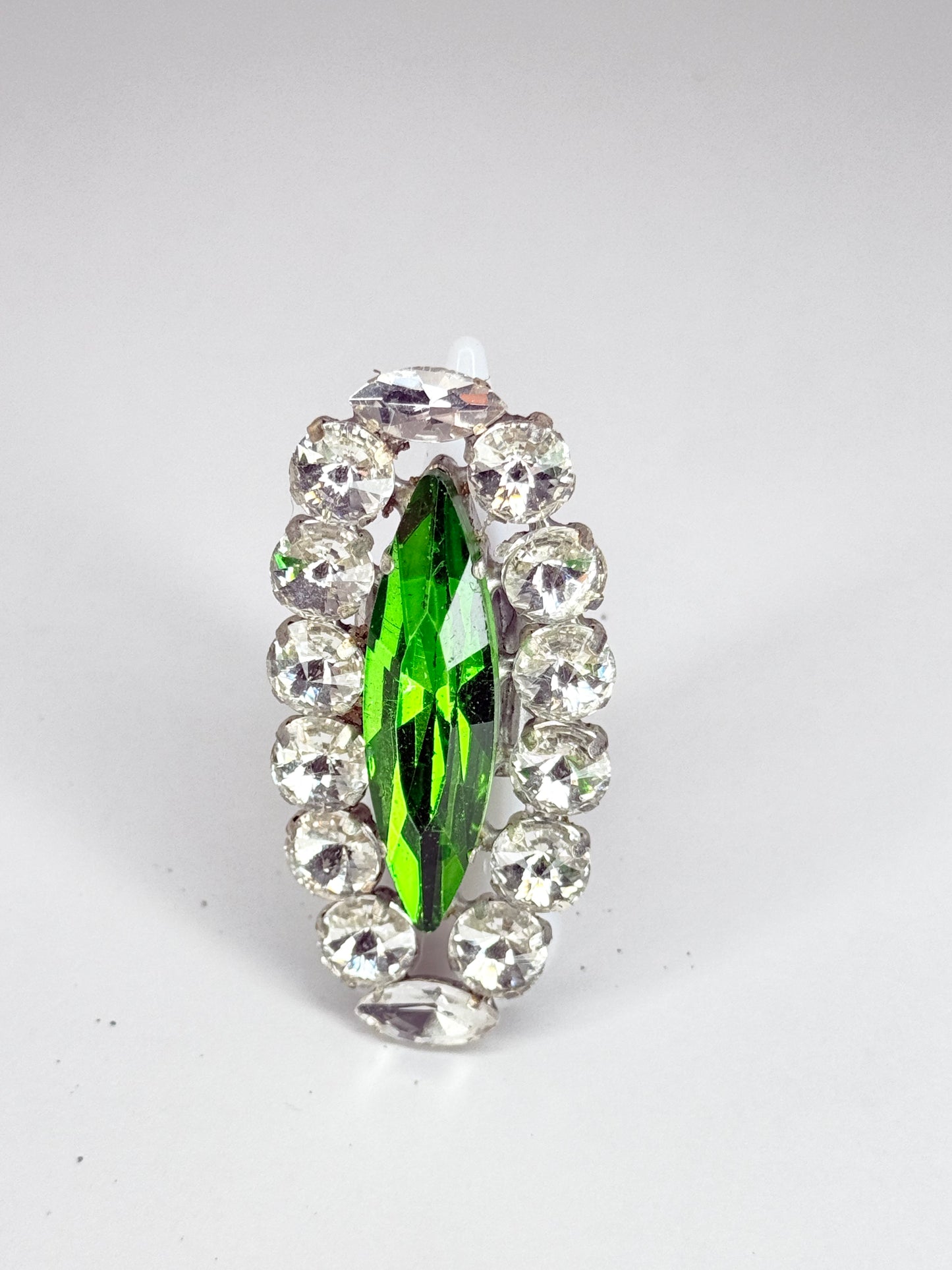 Emerald & Clear Ring