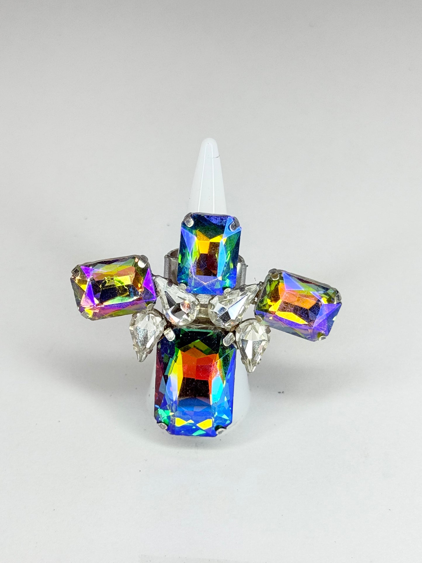Rainbow AB & Clear Ring