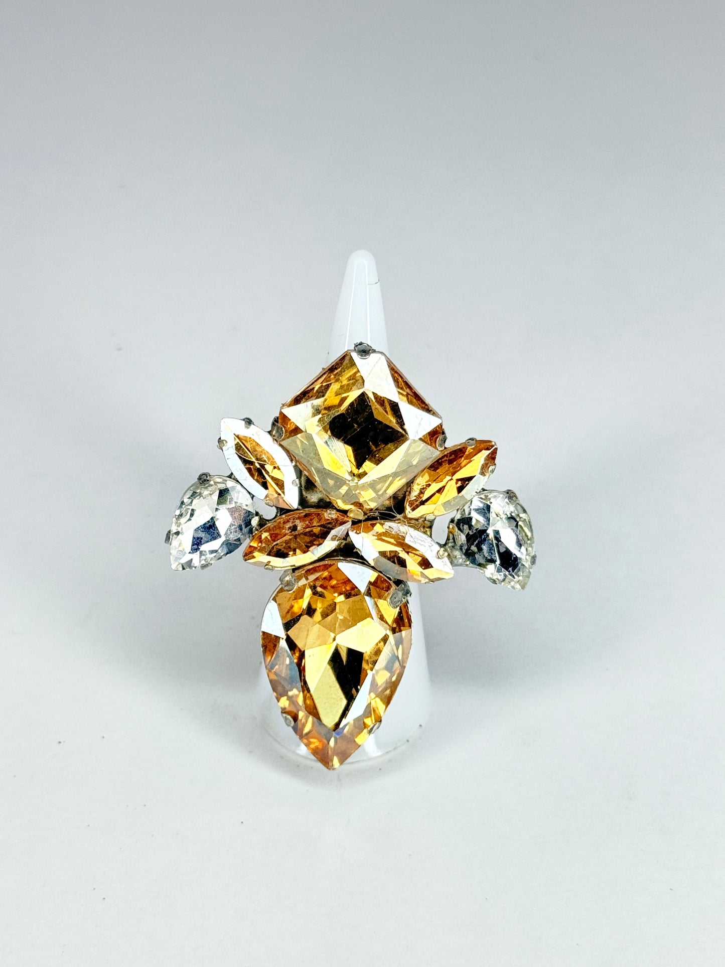 Champage & Clear Ring