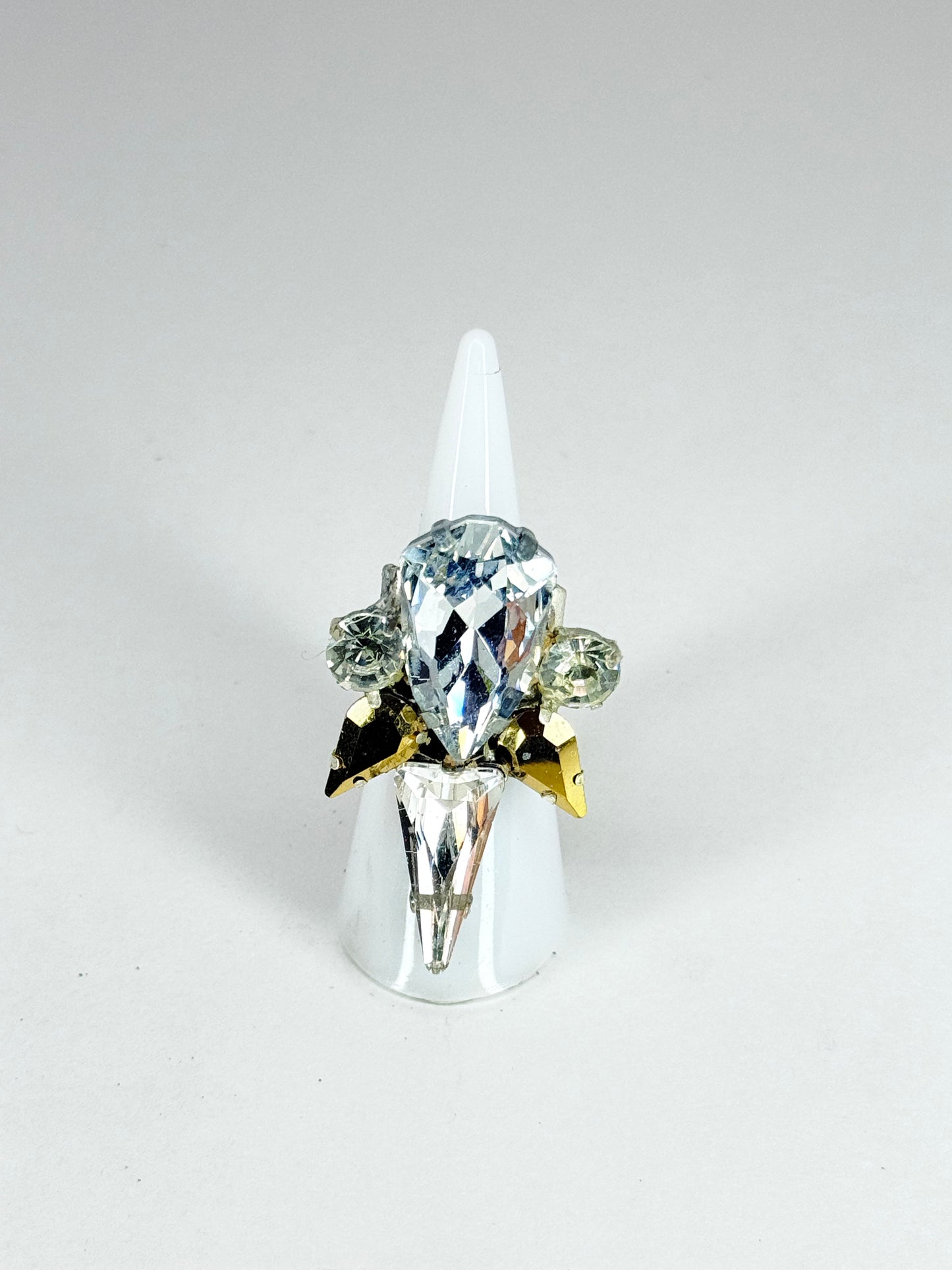 Gold & Clear Ring