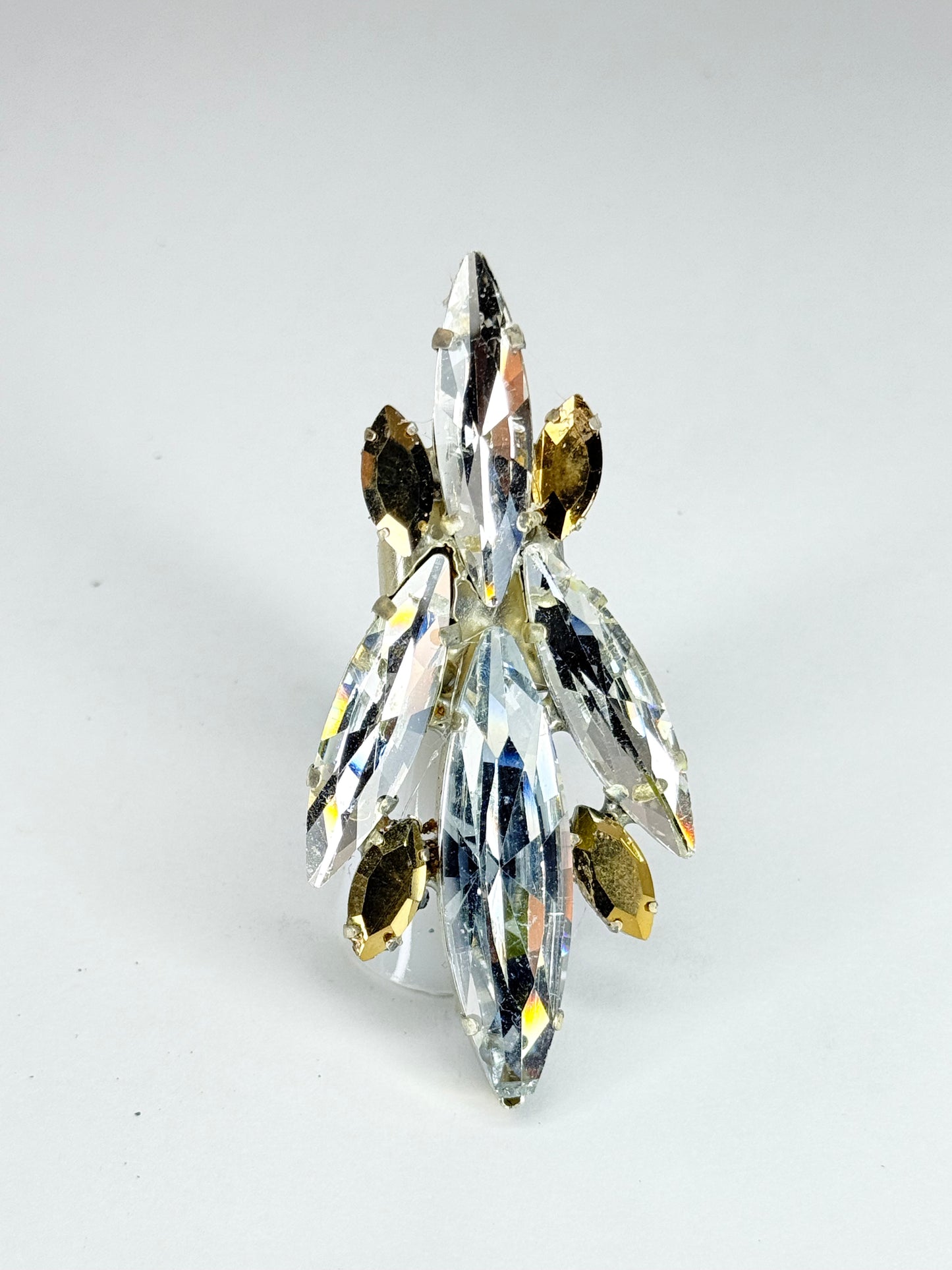 Gold & Clear Ring