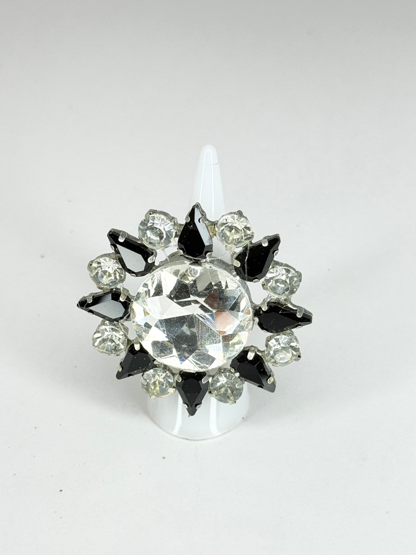 Black & Clear Ring