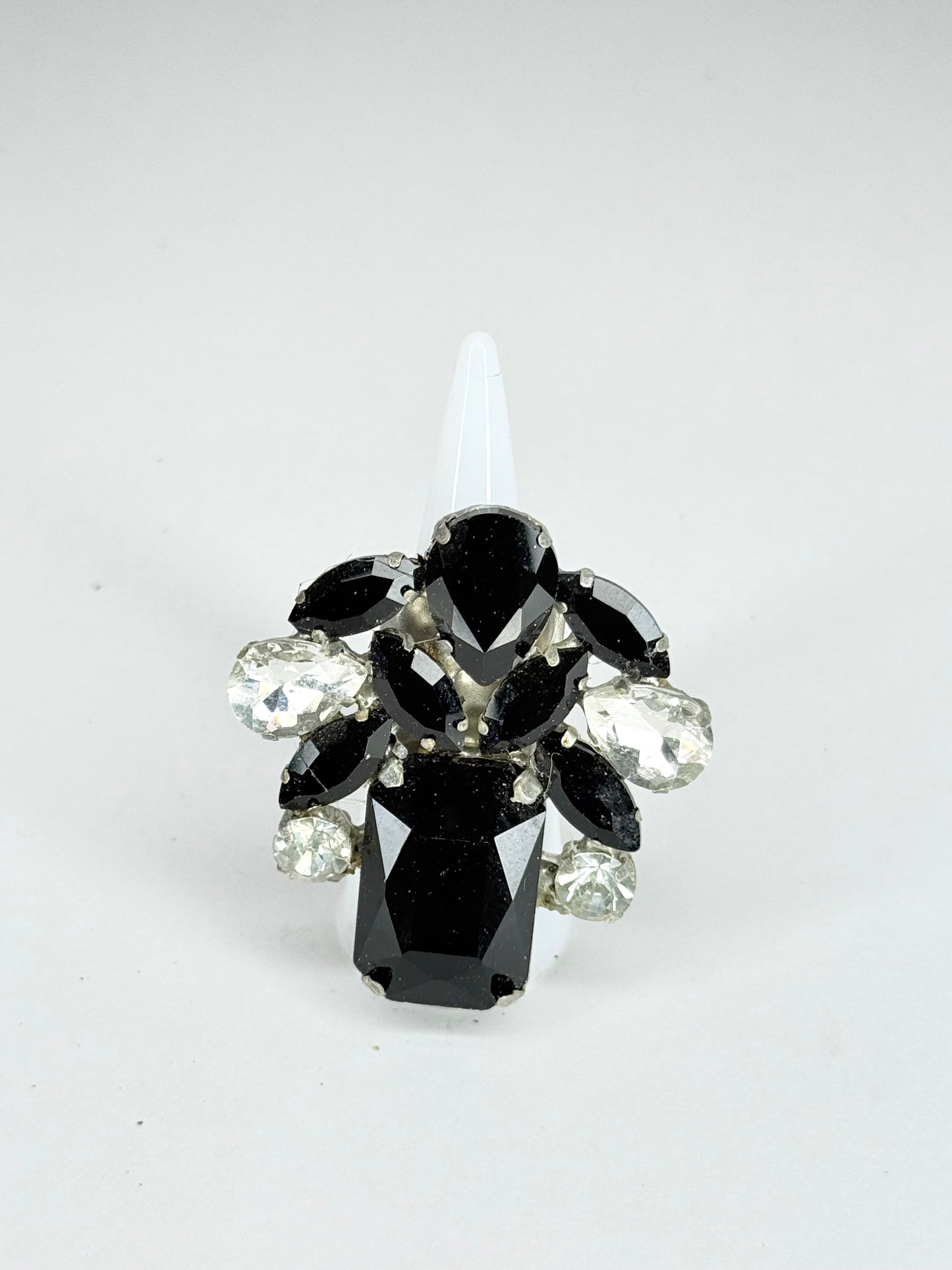 Black & Clear Ring