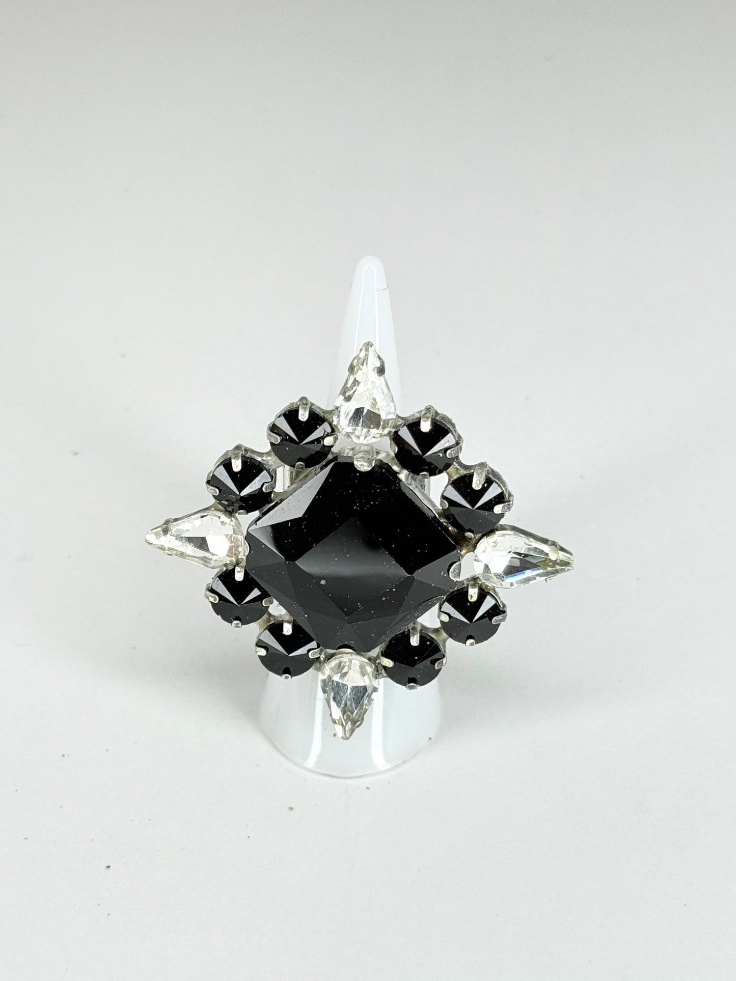 Black & Clear Ring