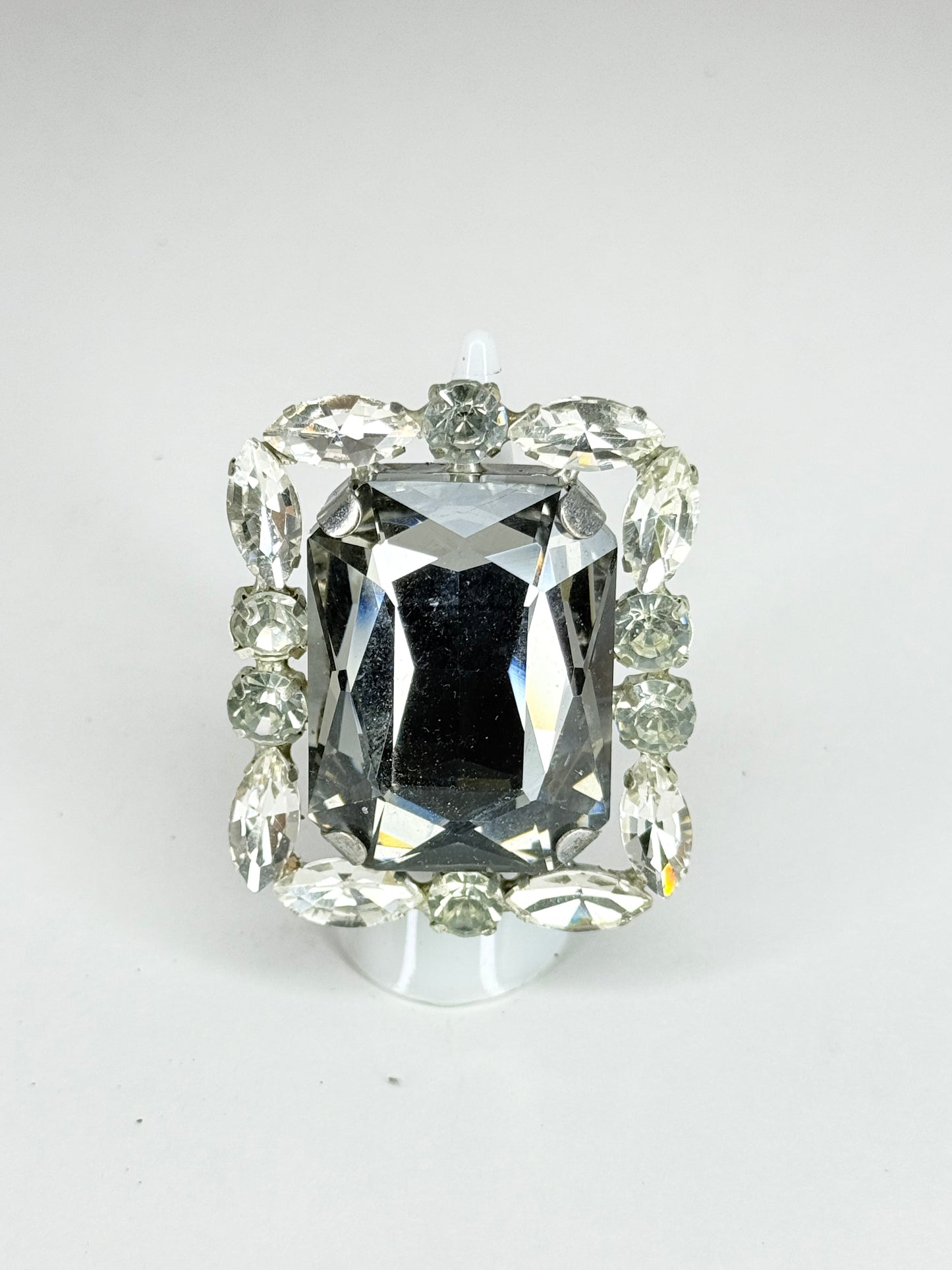 Grey & Clear Ring