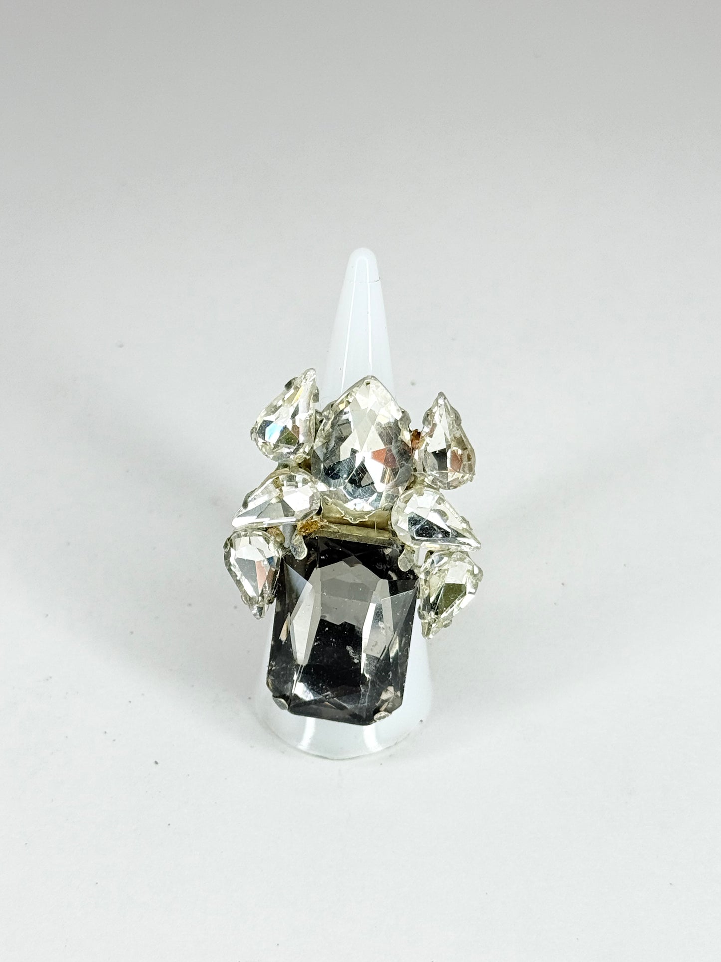 Grey & Clear Ring