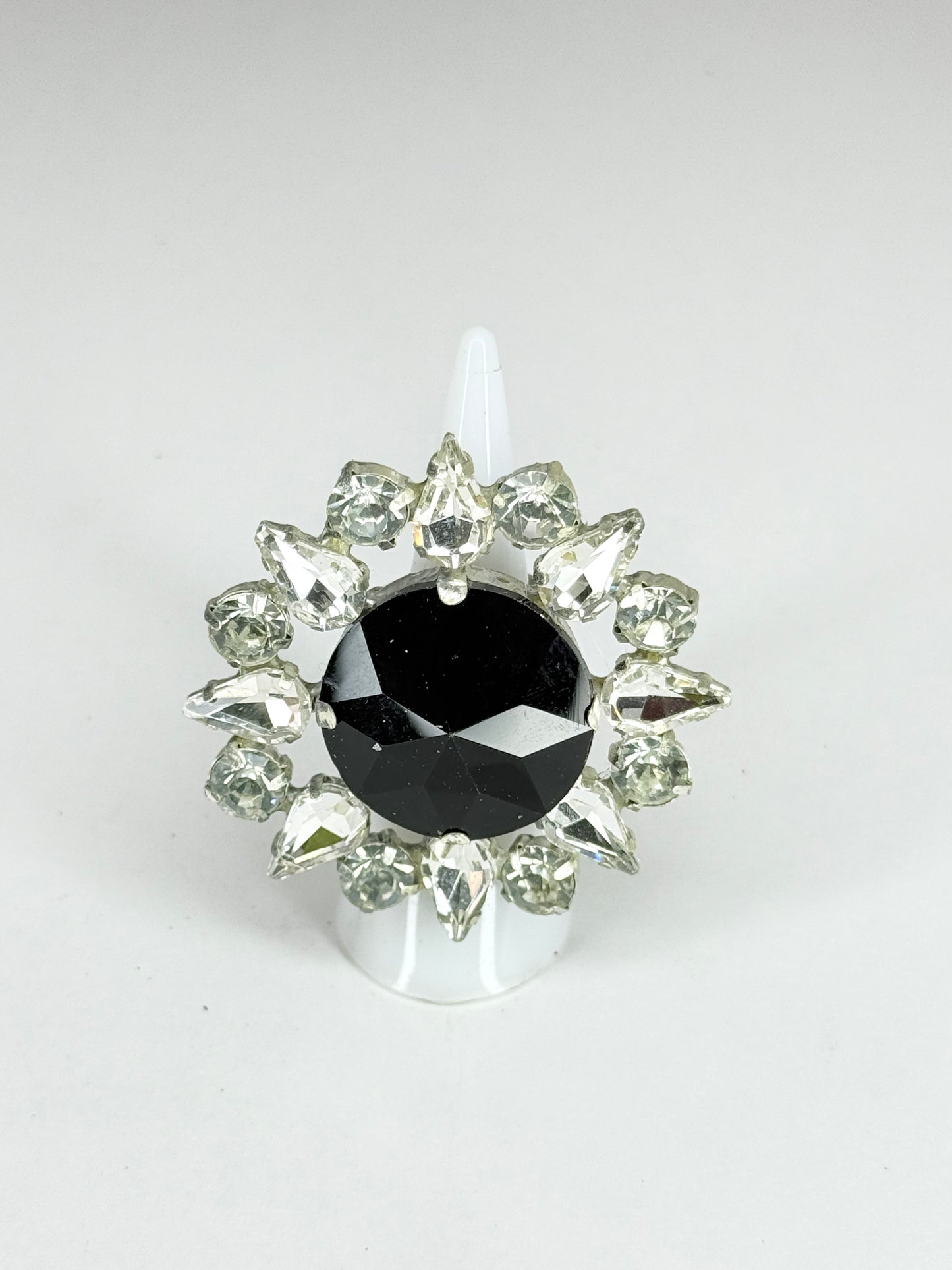 Black & Clear Ring