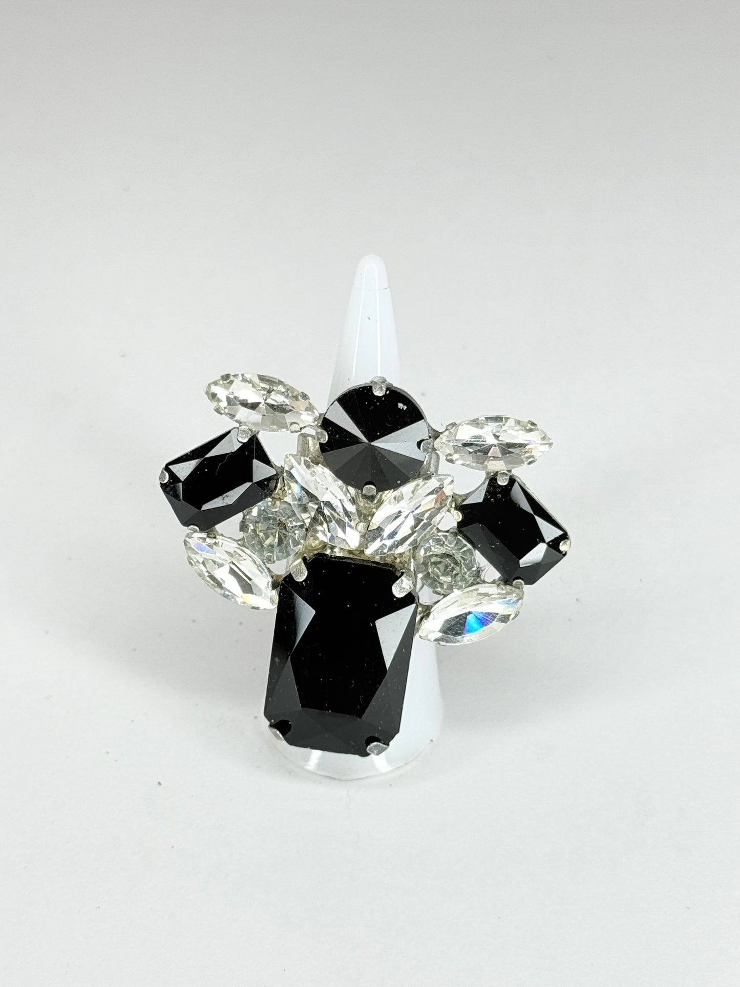 Black & Clear Ring