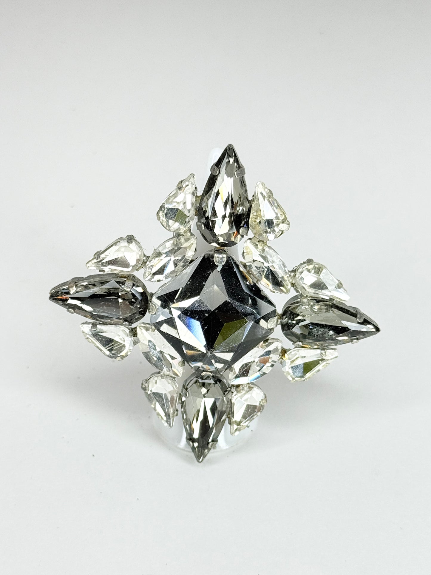 Grey & Clear Ring