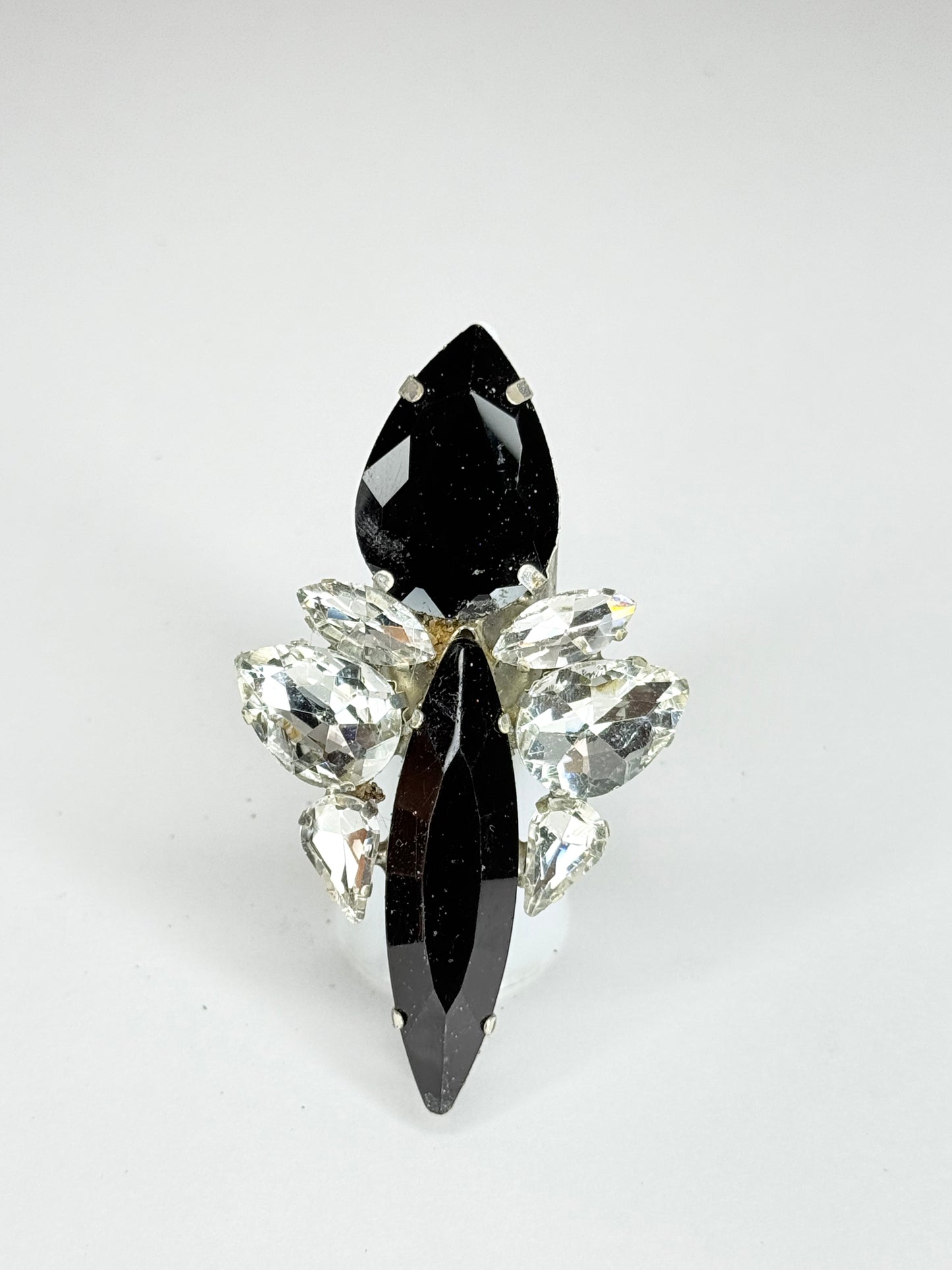 Black & Clear Ring