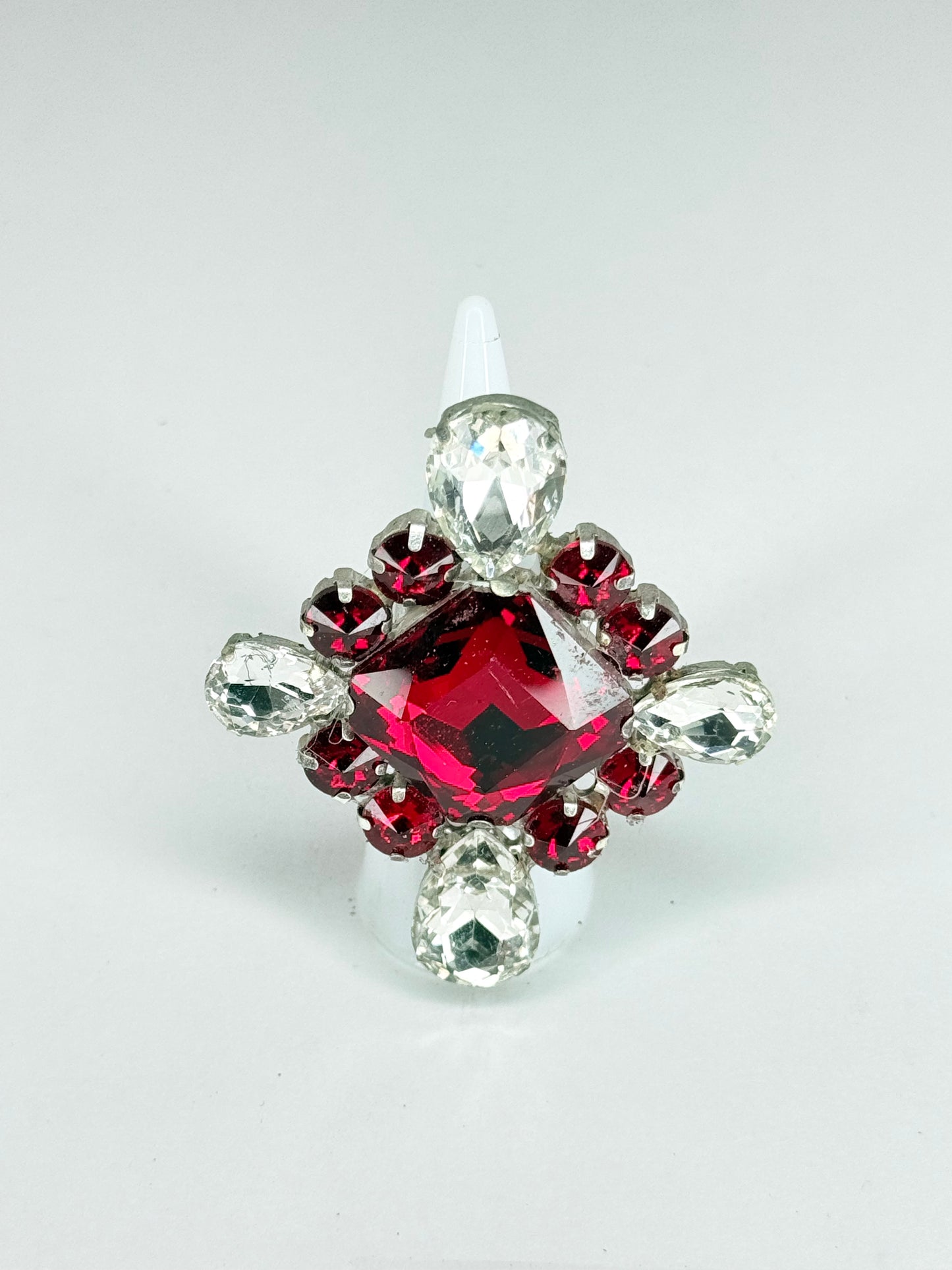 Red & Clear Ring