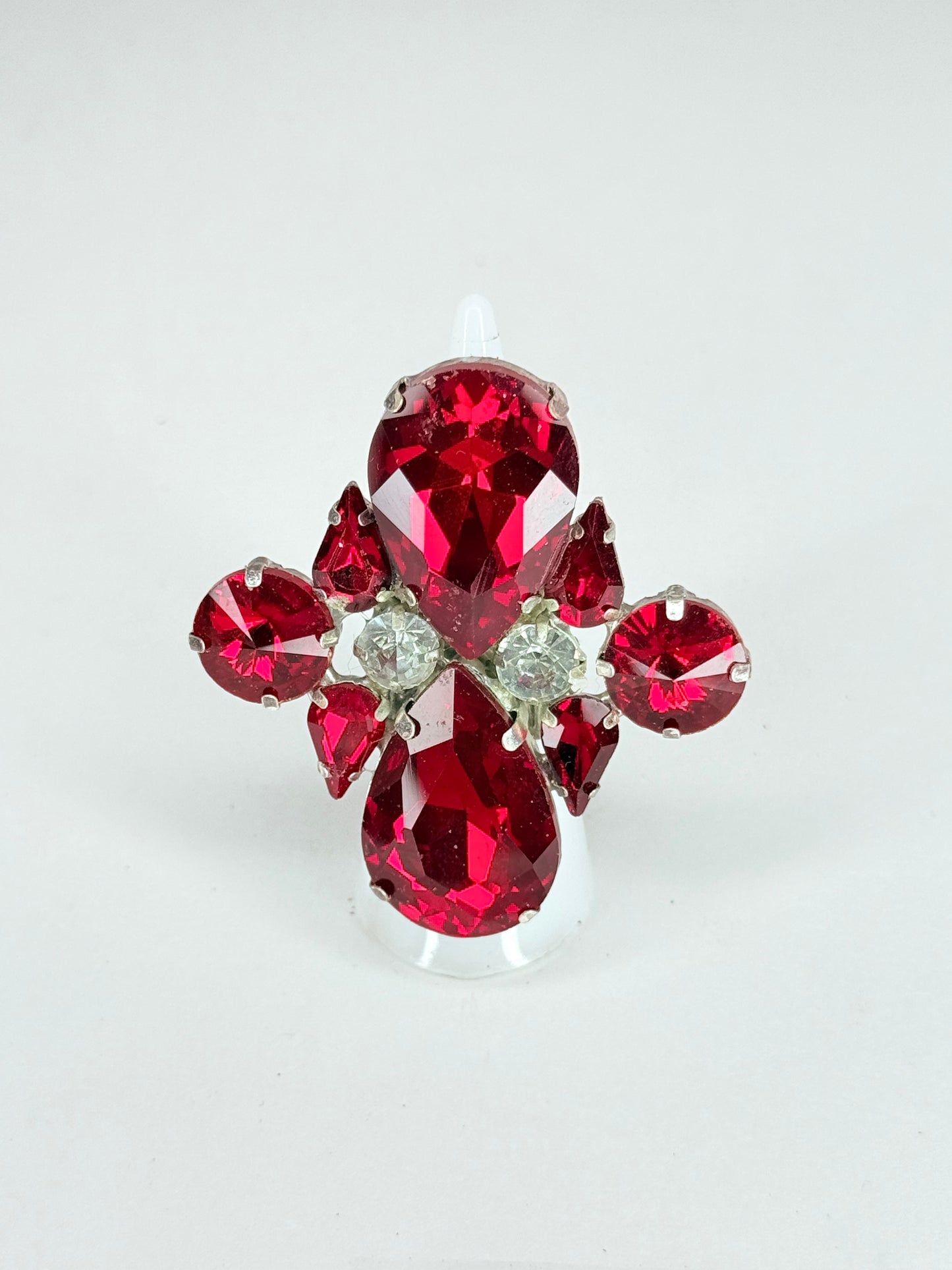 Red & Clear Ring