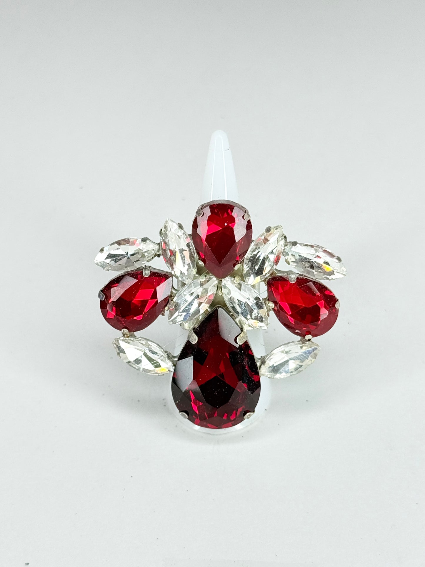 Red & Clear Ring