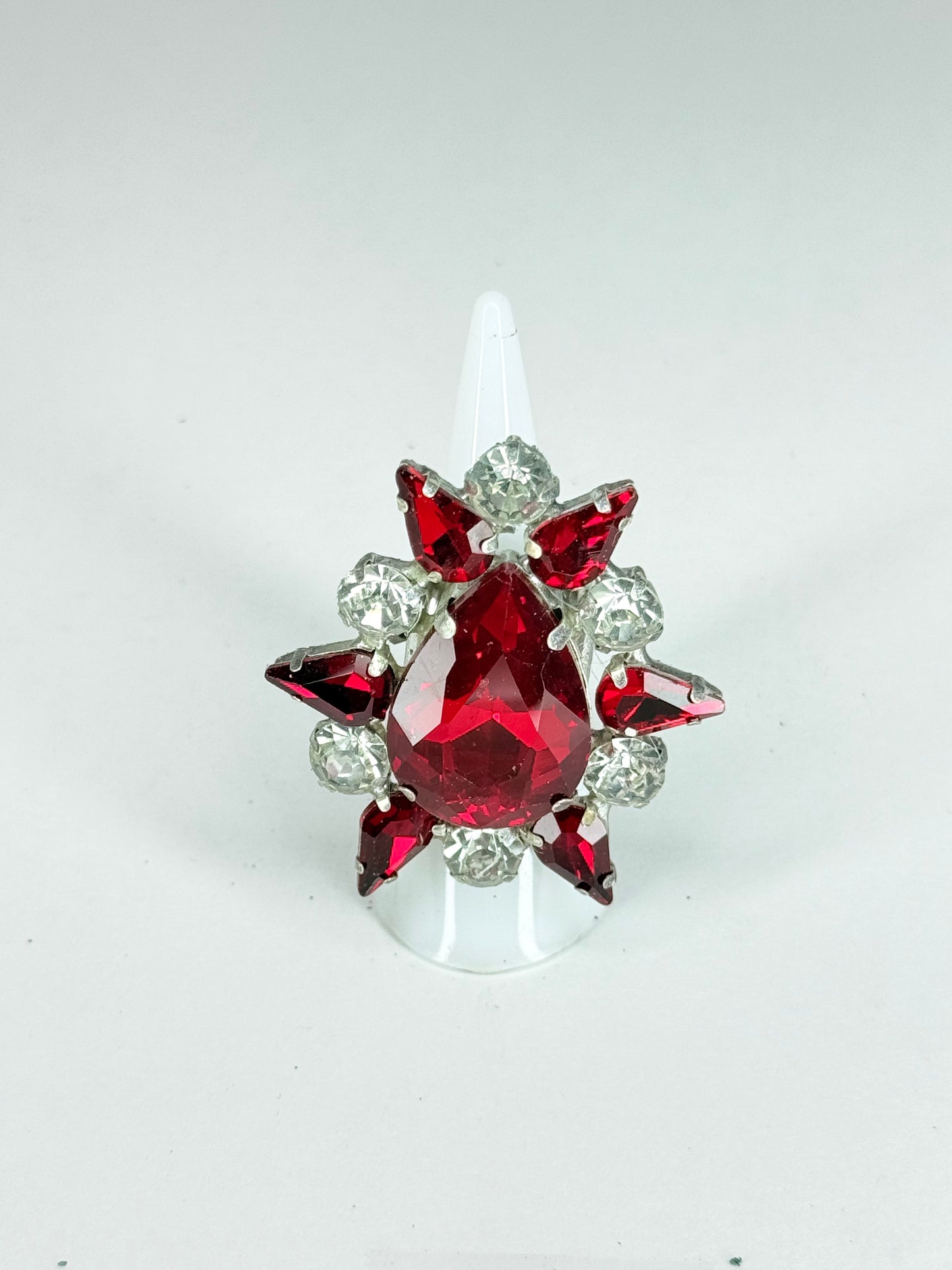Red & Clear Ring