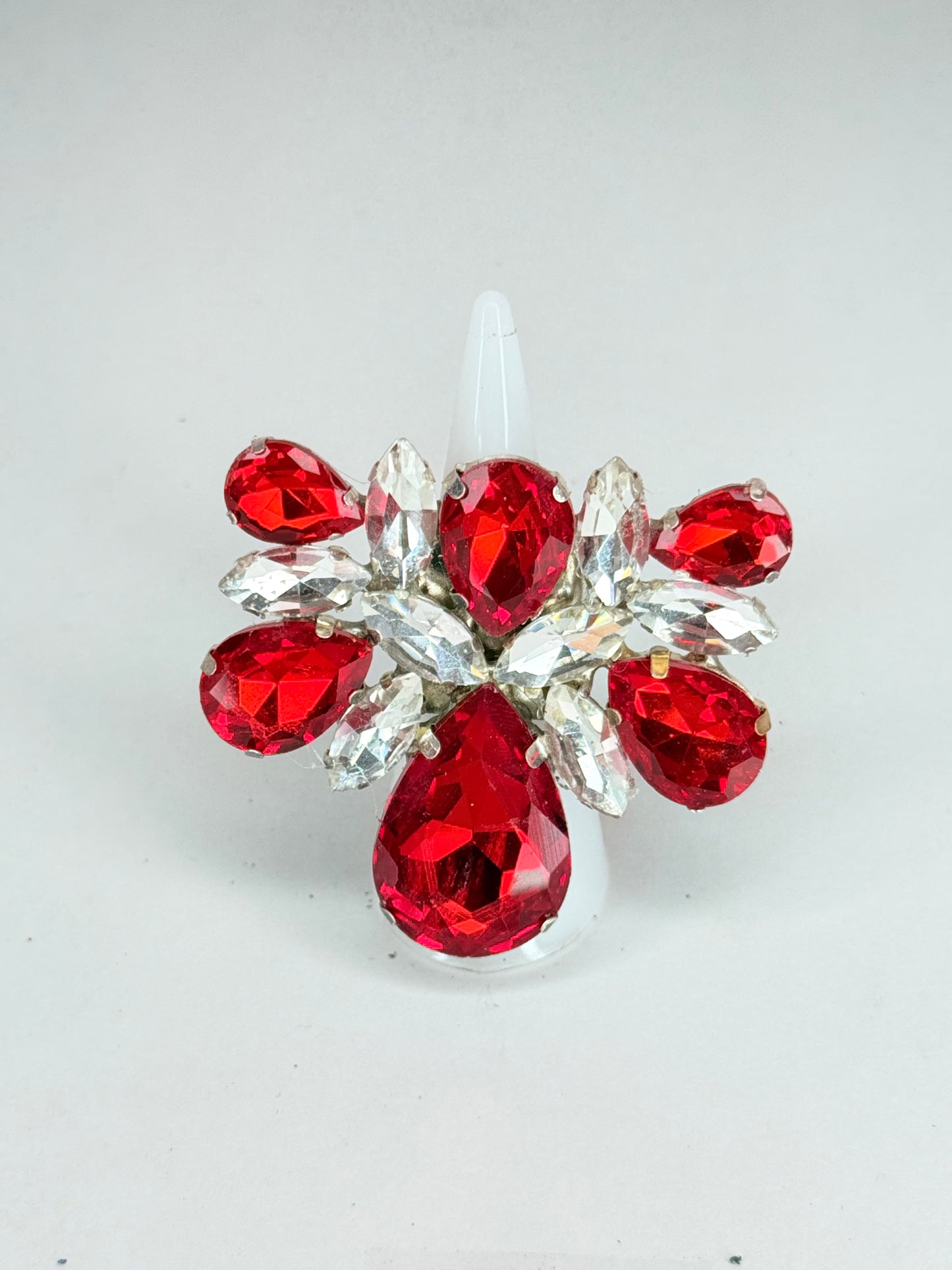 Red & Clear Ring