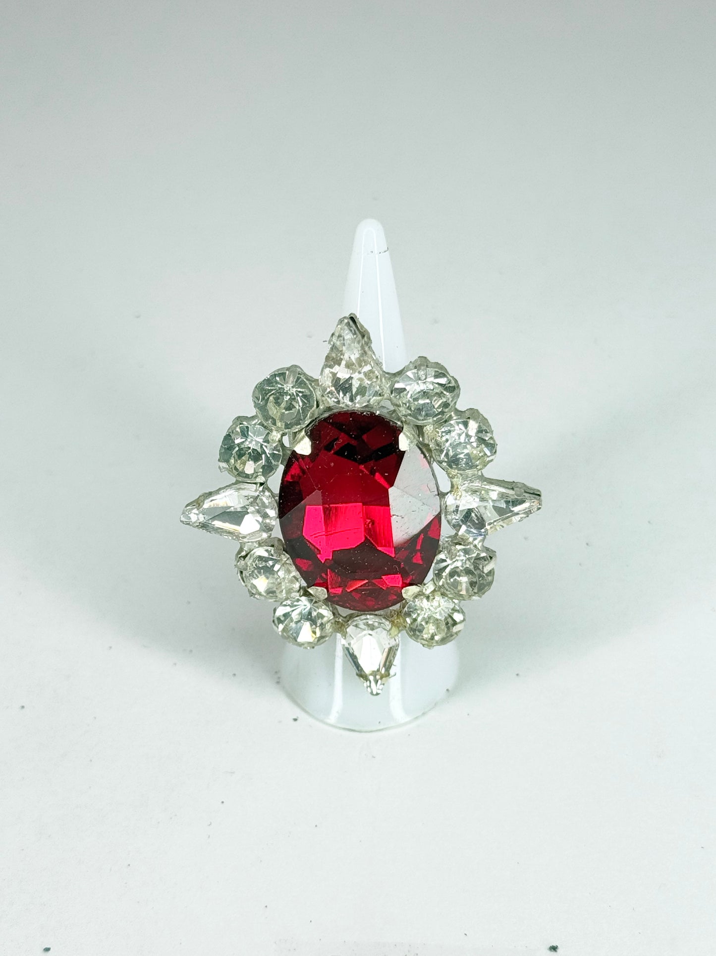 Red & Clear Ring