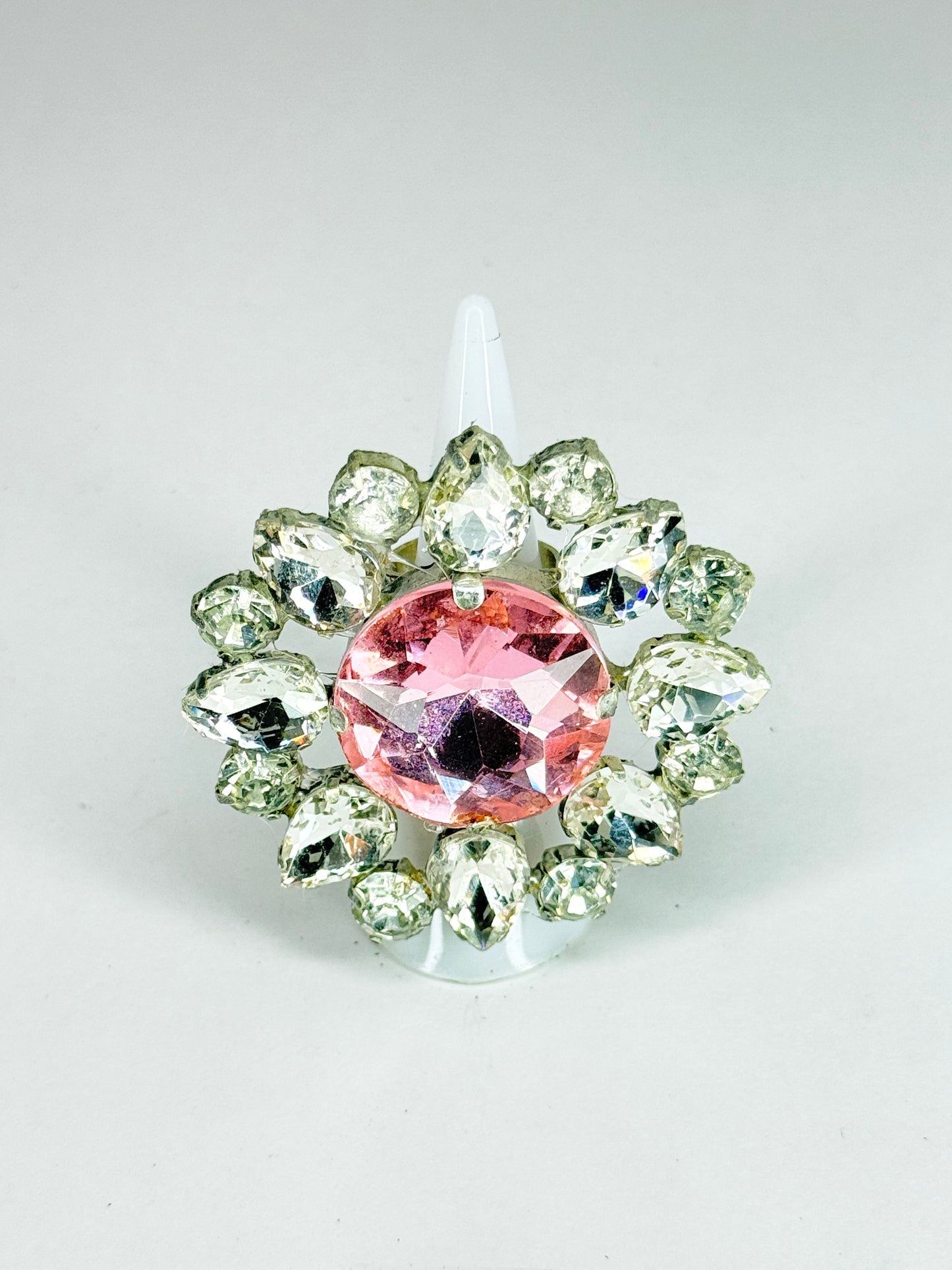 Light Pink & Clear Ring