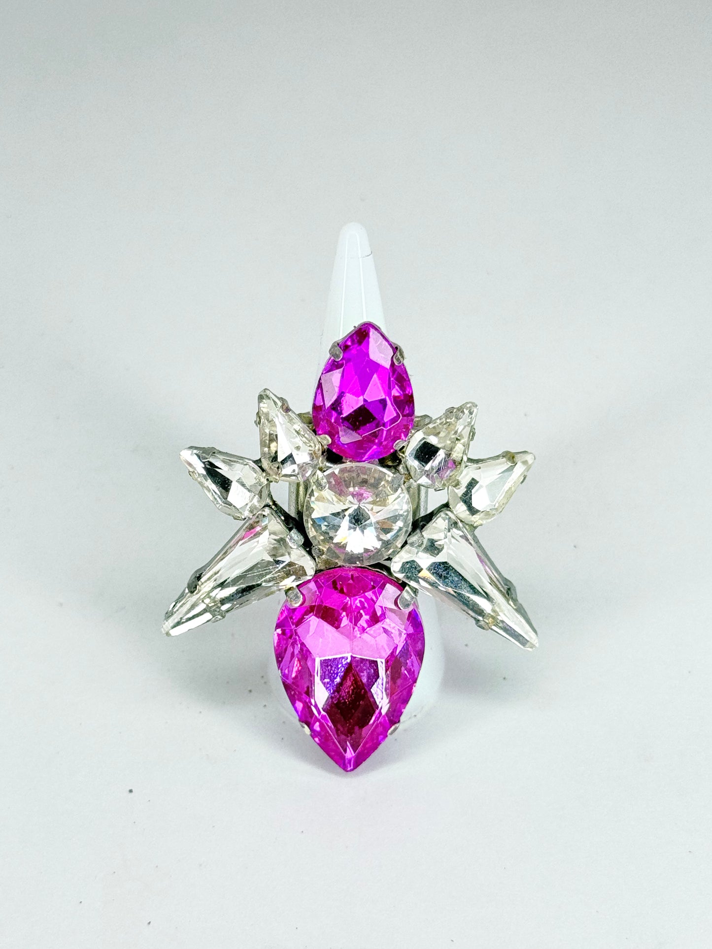 Purple & Clear Ring